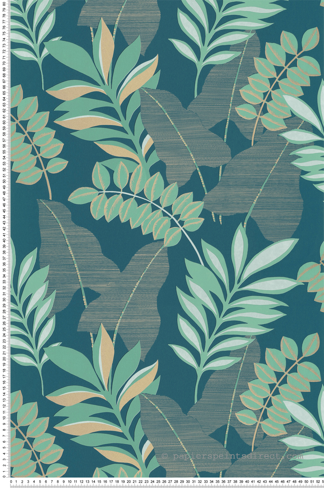 Papier peint Nature Voyage bleu - L'escapade de Casélio | Réf. EPA102326618