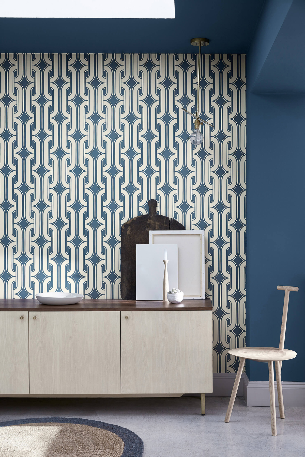 Peinture Hicks’ Blue n°208 - Little Greene AMB | Réf. AME-208