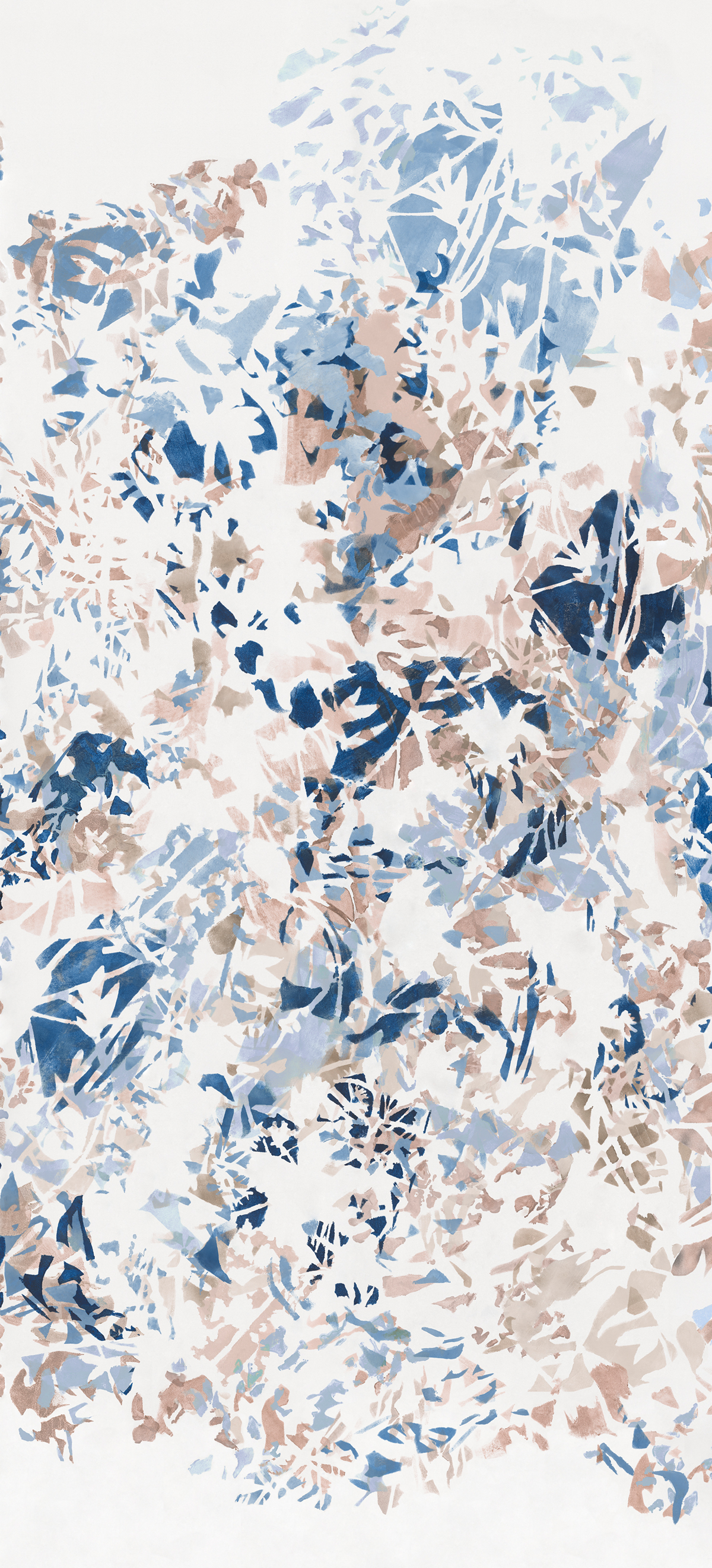 Papier peint panoramique Fresque Abstraite Hava Pastel A - 1/2/3 - Isidore Leroy