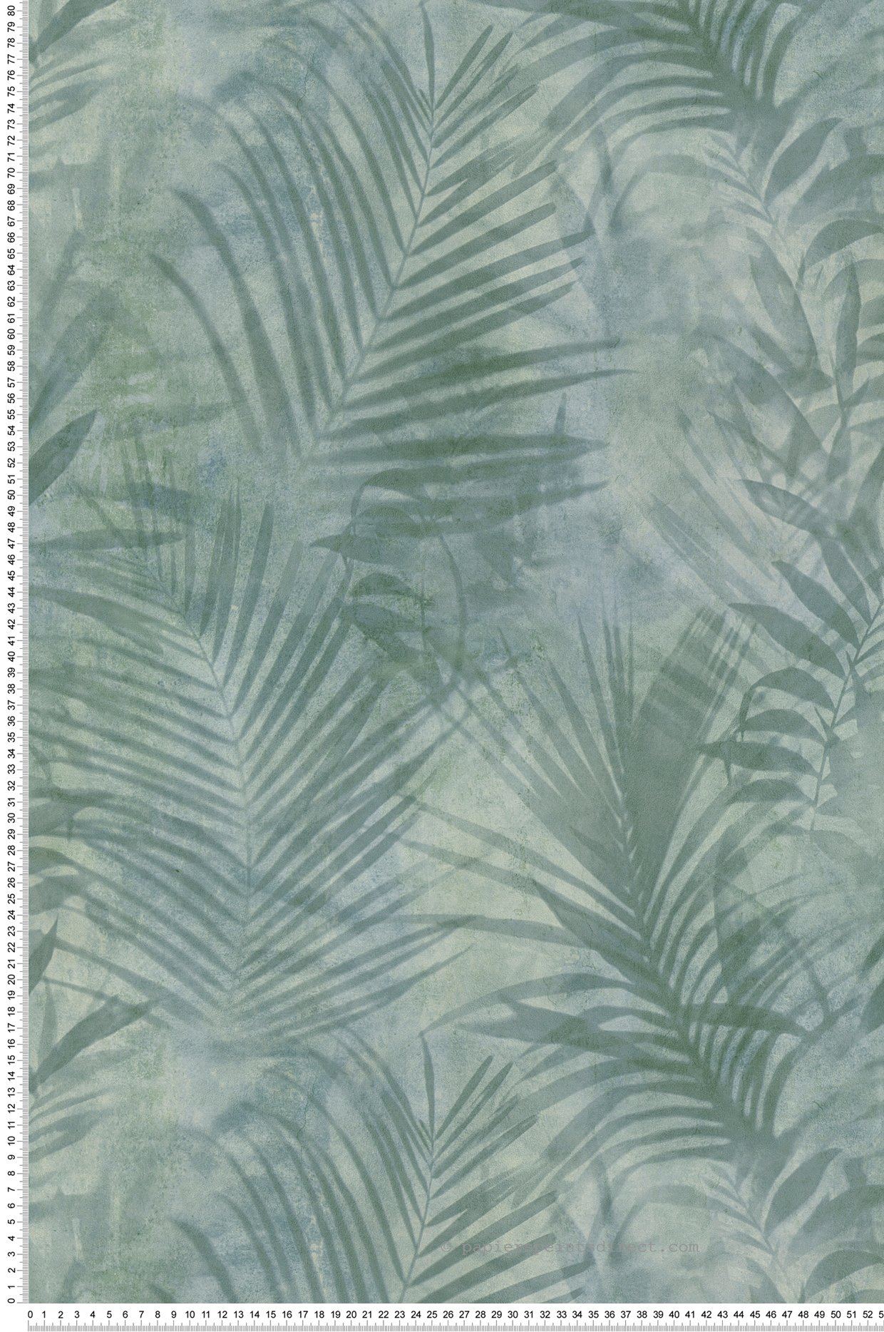Papier Peint Palme bleu vert - New Studio 2.0 Ed. II de AS Création | Réf. SP15340