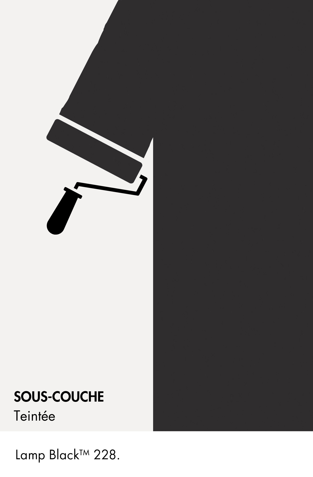 Sous-couche teintée Lamp Black n°228 Intelligent ASP (All Surface Primer) 1 litre