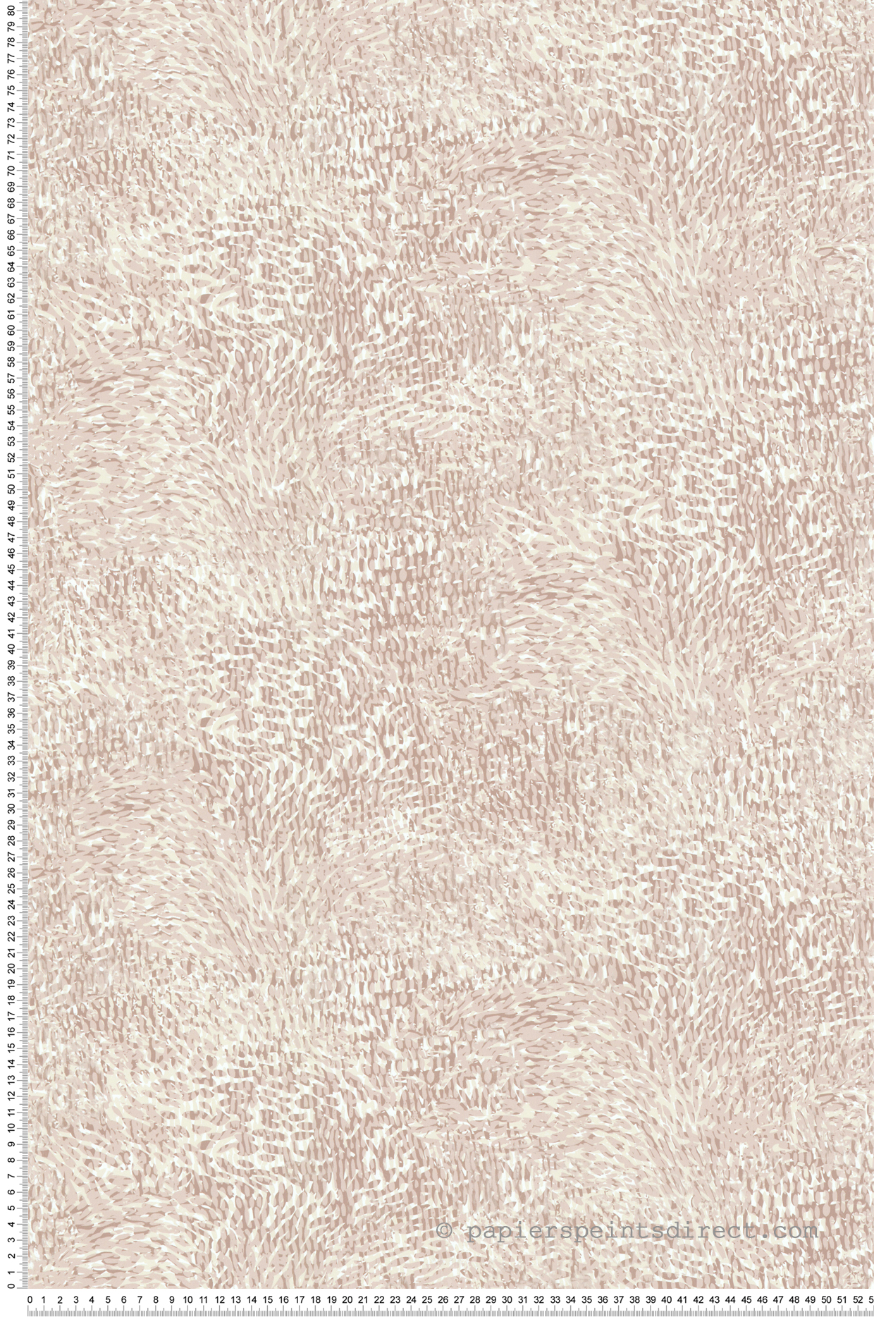 Papier peint Pétales beige - Guy Laroche de Lutèce | Réf. LTC-51246306