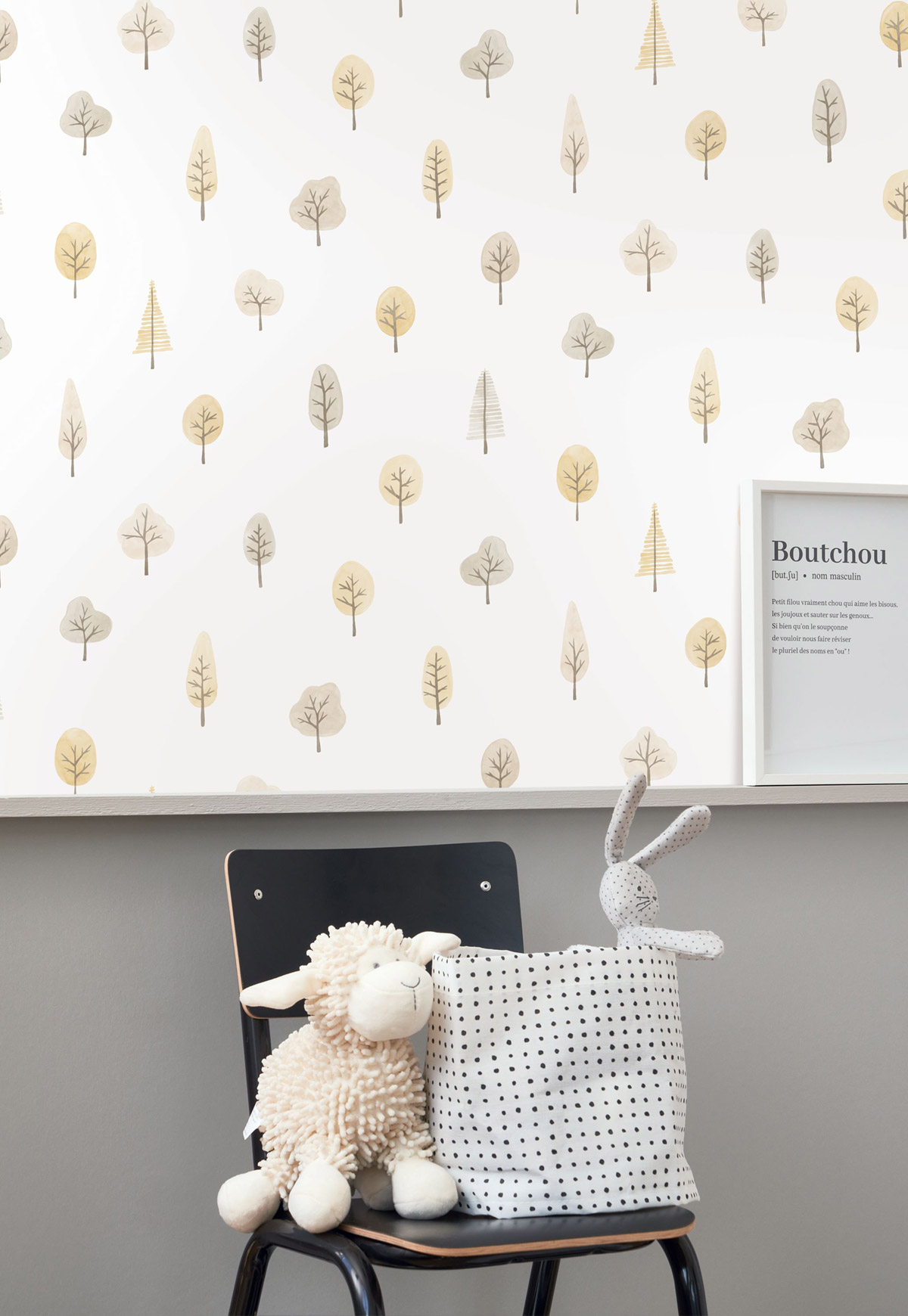 Papier peint Arbre Walk in the Park naturel - Once Upon A Time 2 de Casadéco | Réf. OUTD200861991