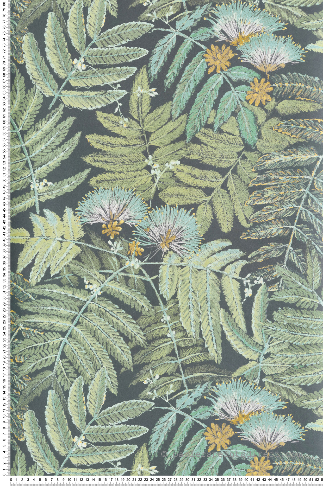 Papier peint Arbre Albizia vert - Botanica de Casadéco | Réf. BOTA85897247