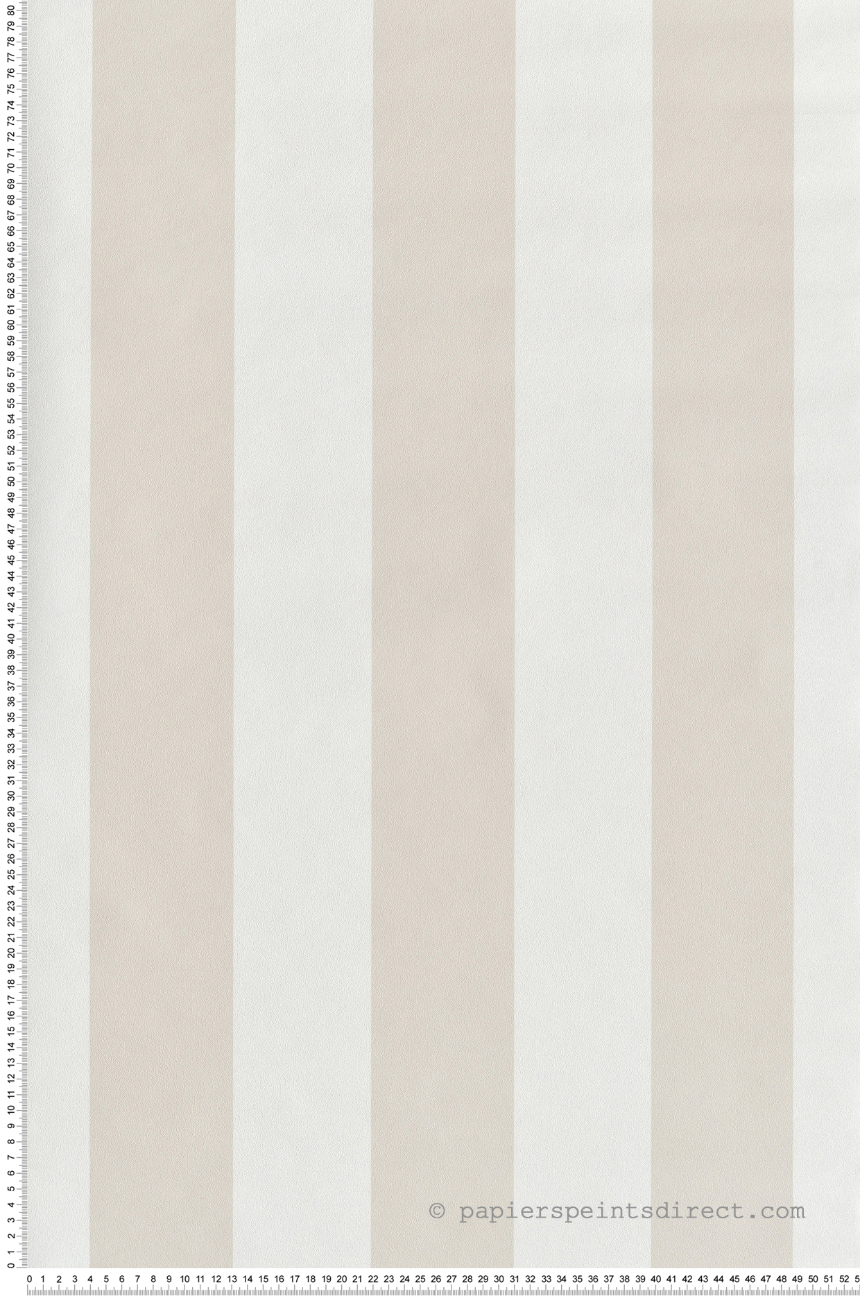 Papier Peint Rayure Classique beige - Flora d'Ugépa | Réf. UGP-A83707