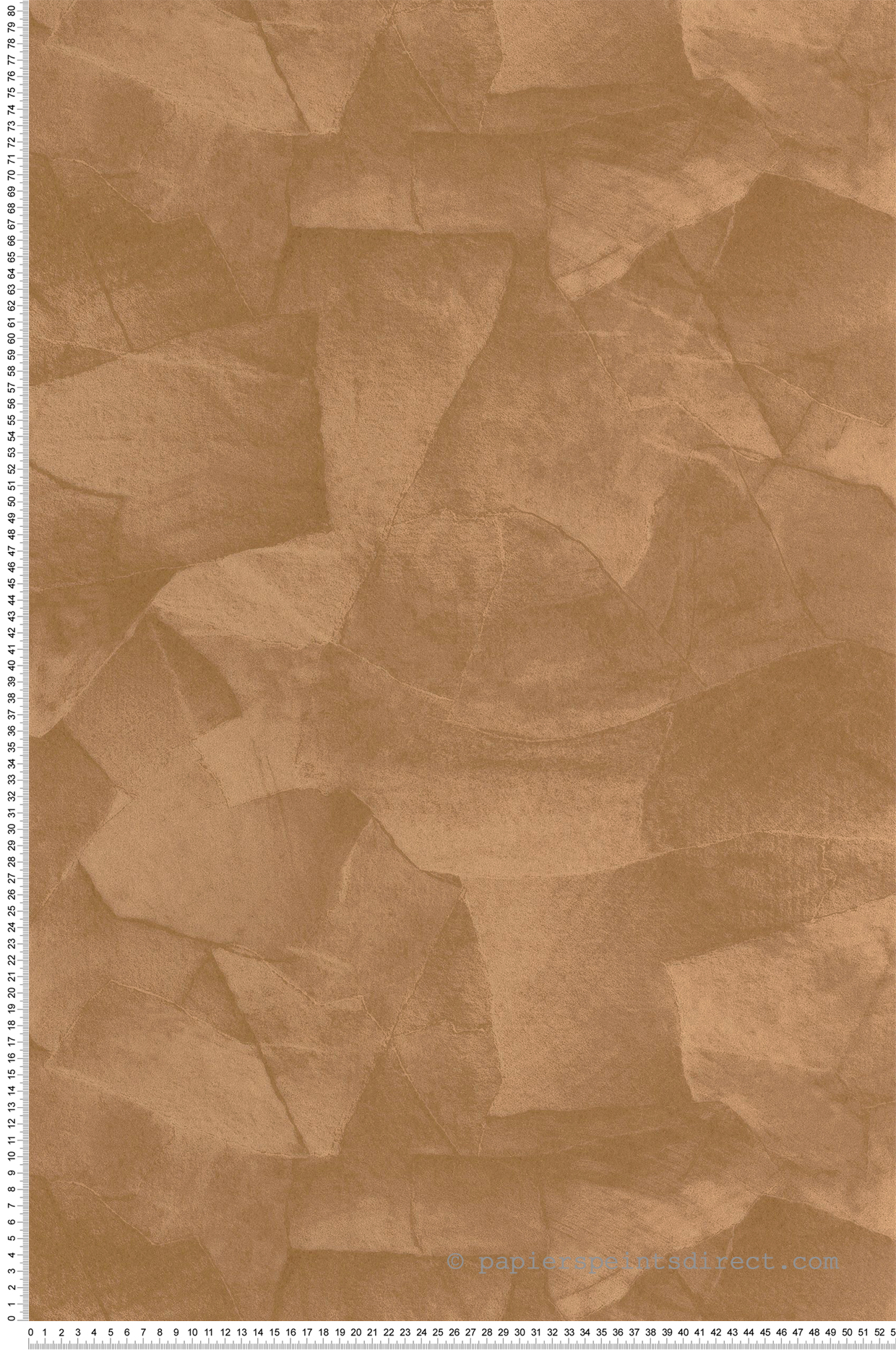 Papier peint Collage Papier Colle terracotta - Papercraft de Casadéco | Réf. PAPC89632525