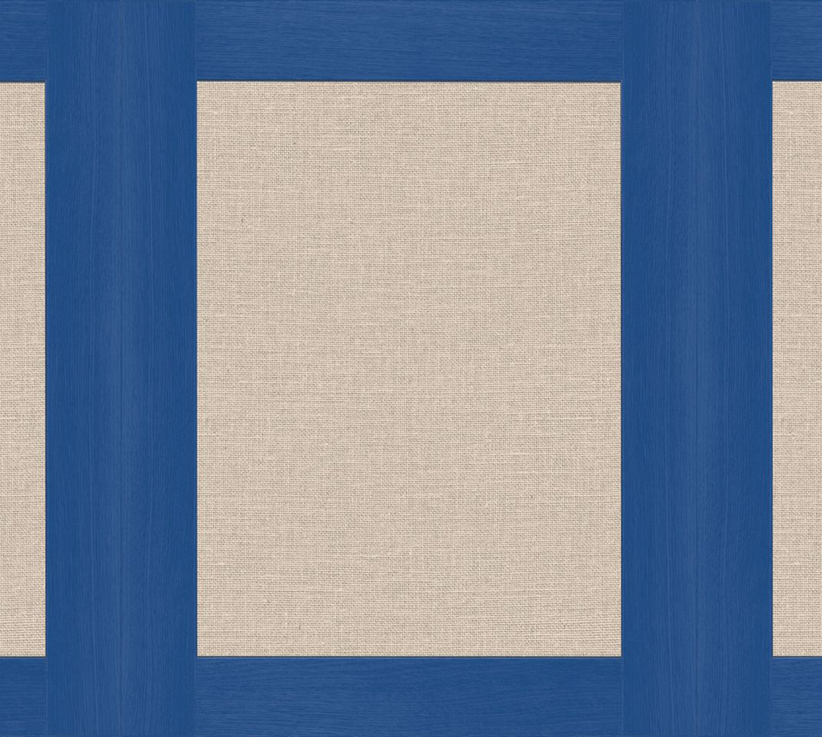 Papier peint Soubassement Jute M bleu électrique - Pimp My Wall de Casélio | Réf. PMW105236060