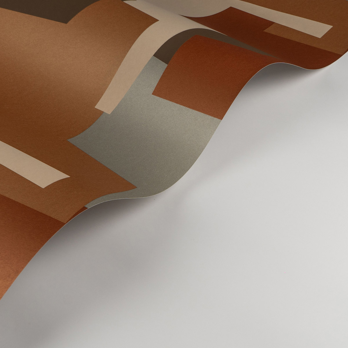 Papier peint Forme Graphique bleu céleste métallisé - Color Game de Casadéco AMB| Réf. GAME200603223