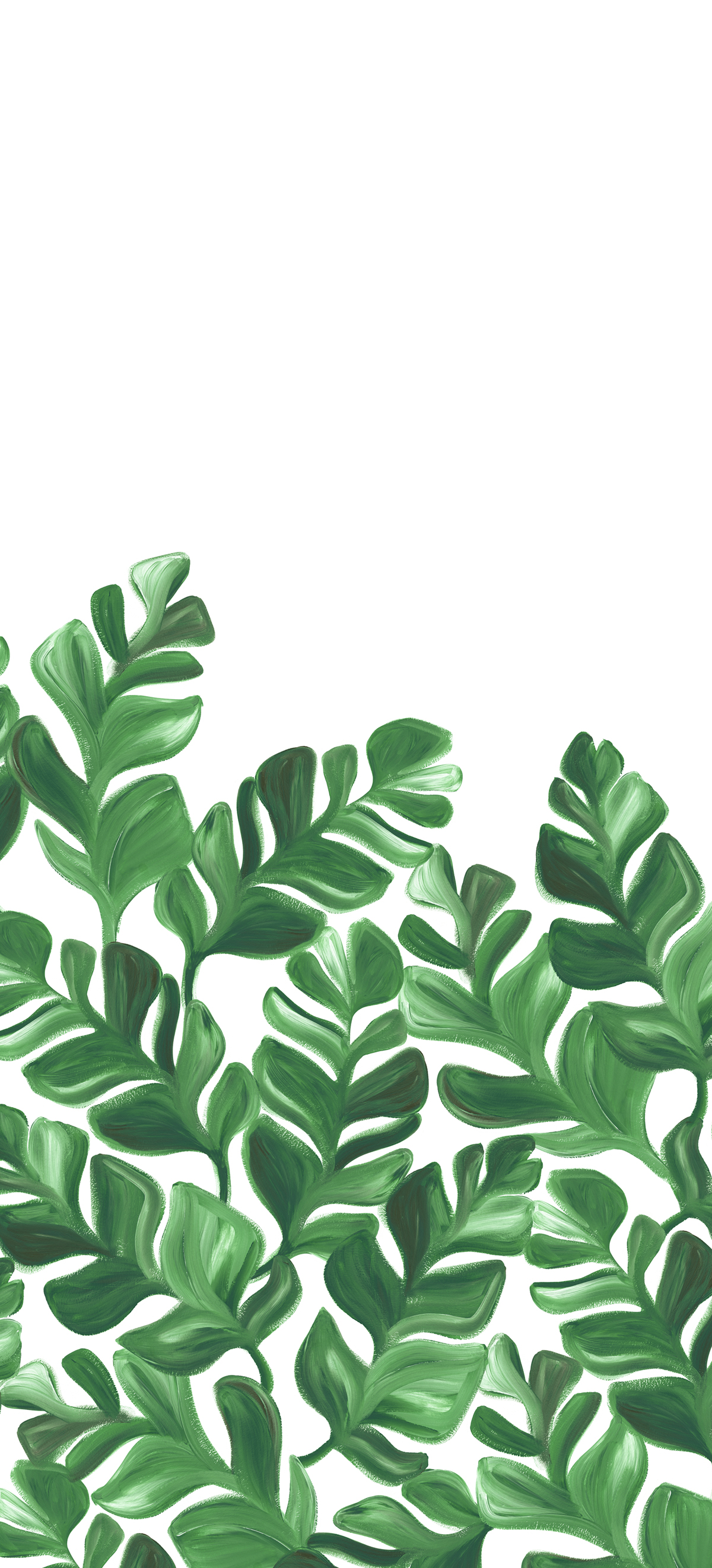 Papier peint panoramique Pacifico XL Vert A - 1/2/3 - Isidore Leroy