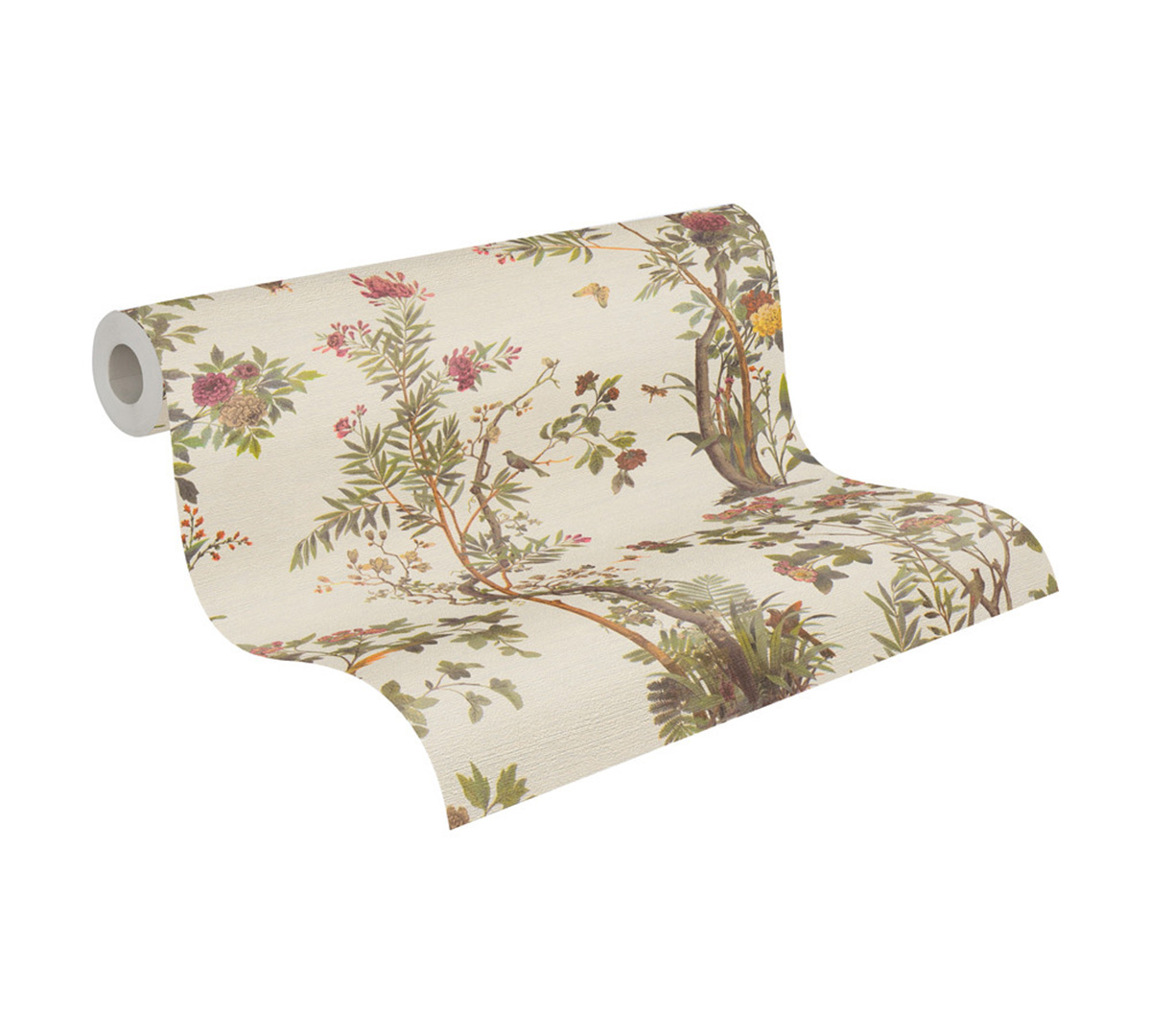 Papier peint Arbre Botanique beige nacré - History of Art 2 d'AS Création | Réf. AS-790431