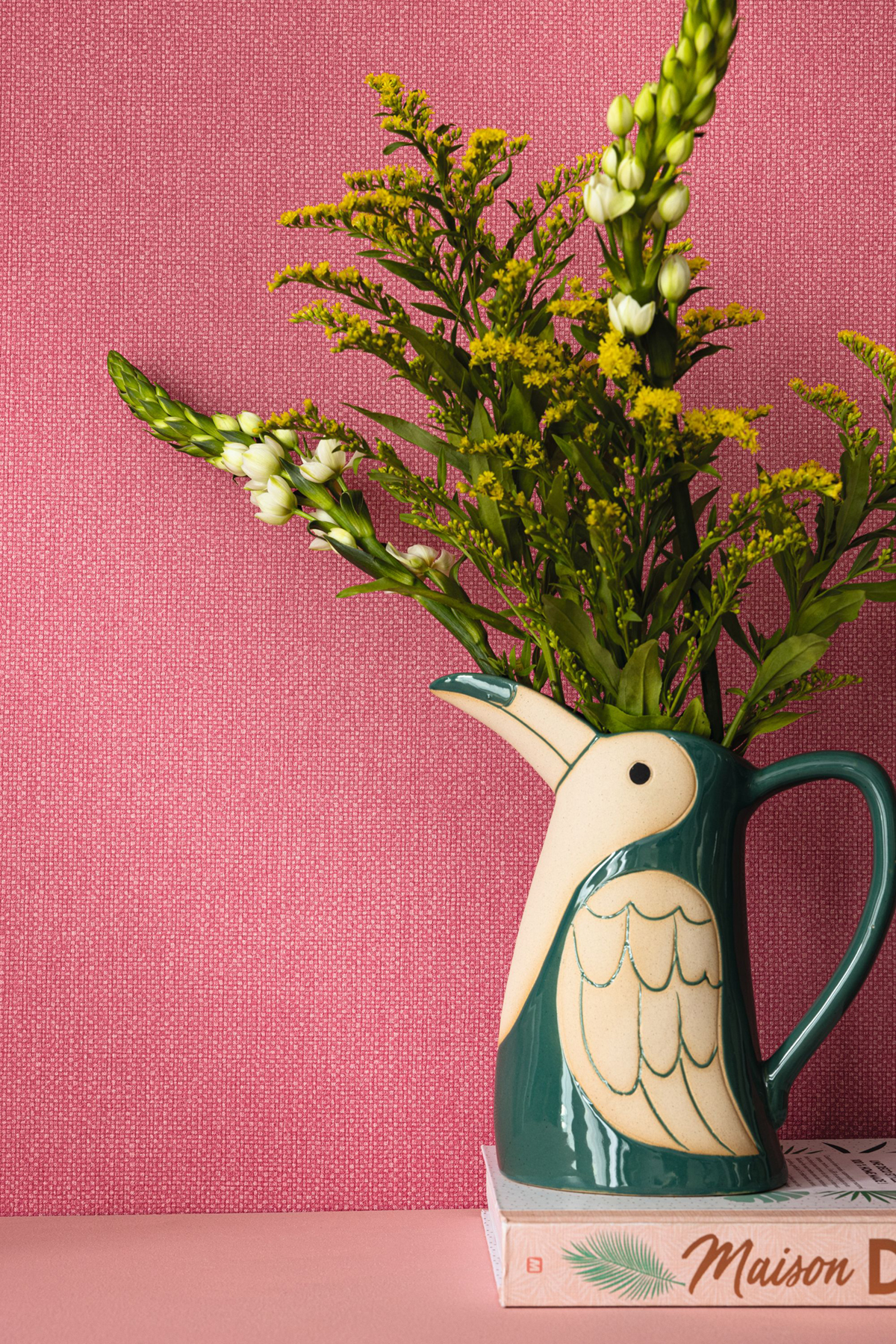 Papier peint Uni Mat Damier fuchsia - Stay Wild de Casélio | Réf. WILD104994003