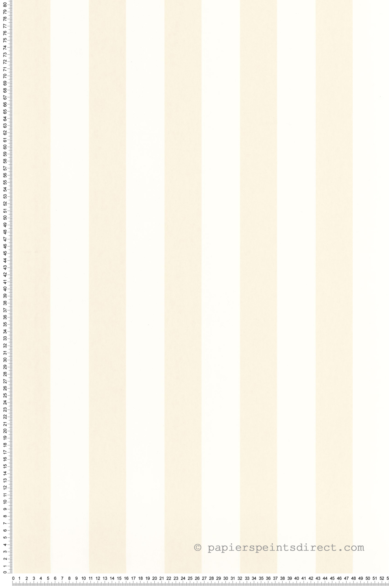 Papier peint à Rayures Olympes beige sable - Méditerranée de Casadéco | Réf. MEDI87439067