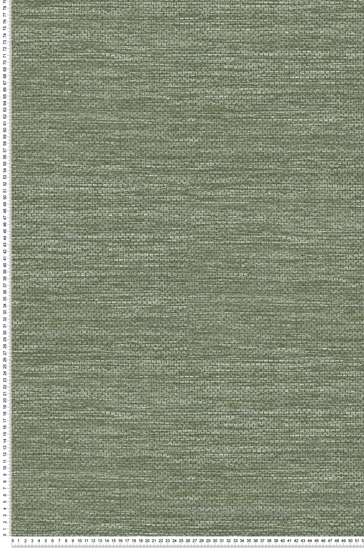 Papier peint Faux Uni Paille Japonaise Malin vert - Delicatesse de Lutèce | Réf. LTC-FD26561