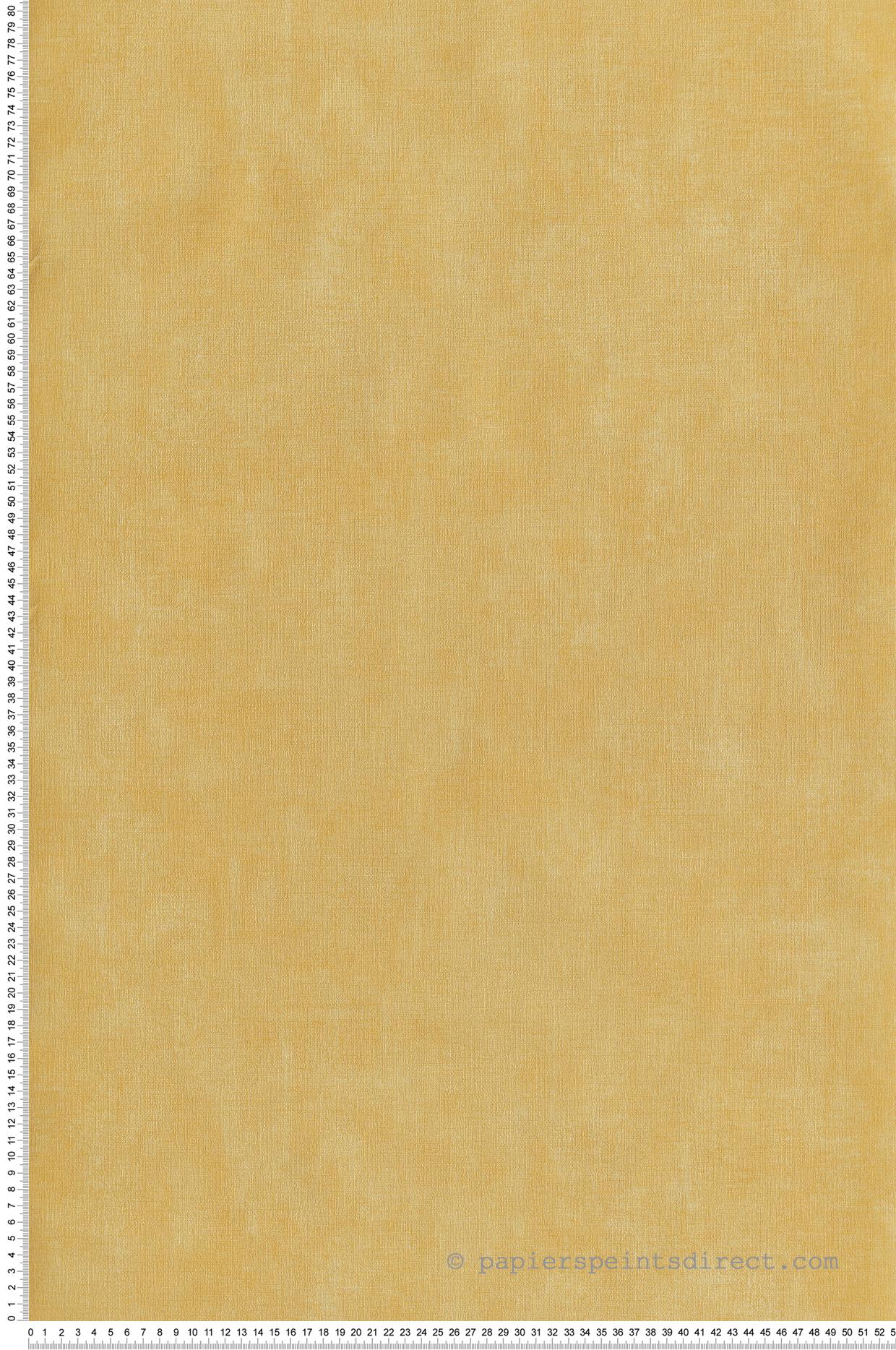 Papier peint Uni Toile Patine ocre jaune - Dolce Vita de Lutèce | Réf. LTC-11230902