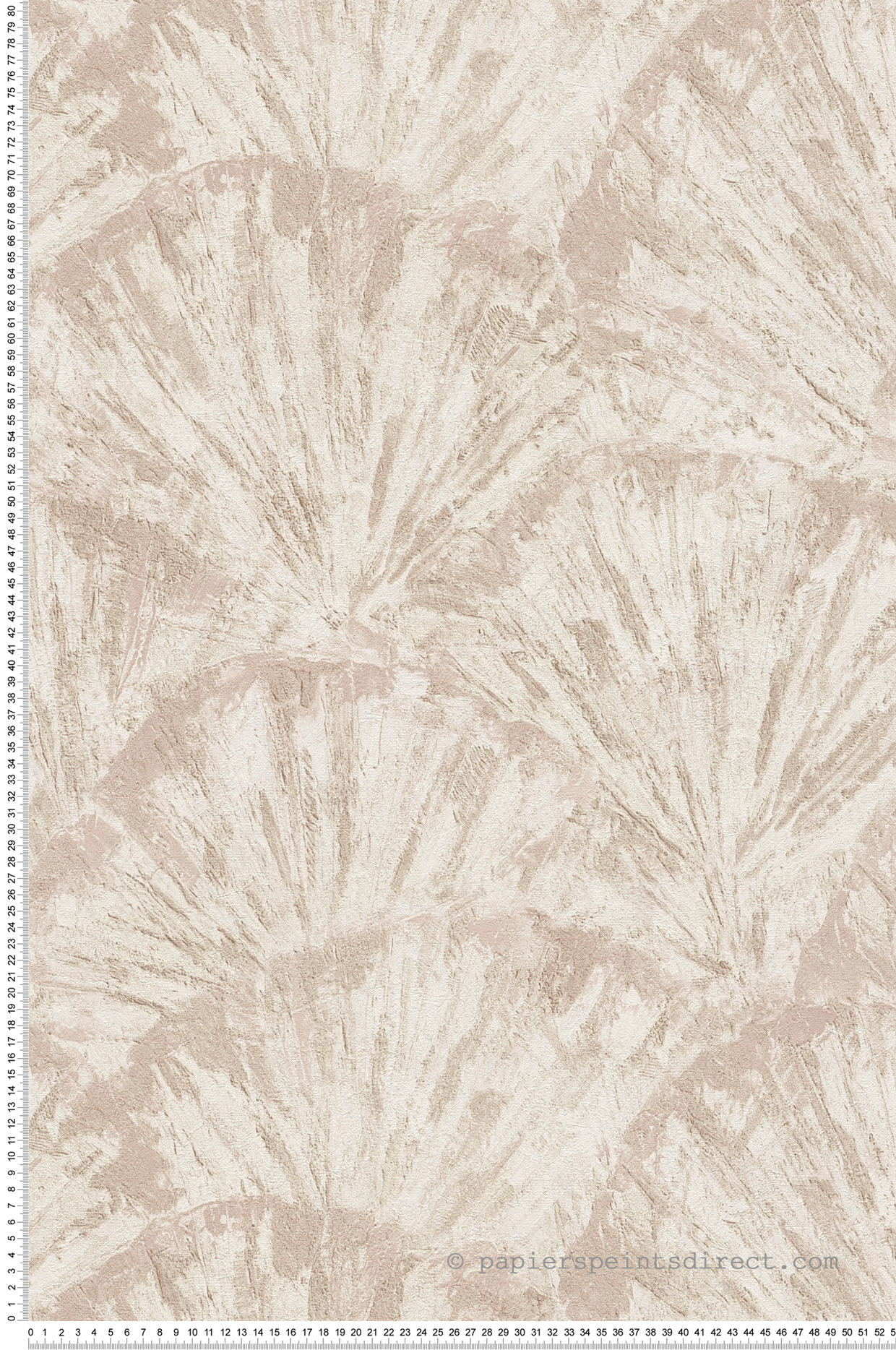 Papier peint Palme Éventail écru lin - Metropolitan Stories 4 Hot Spots d'A.S. Création | Réf. AS-781982