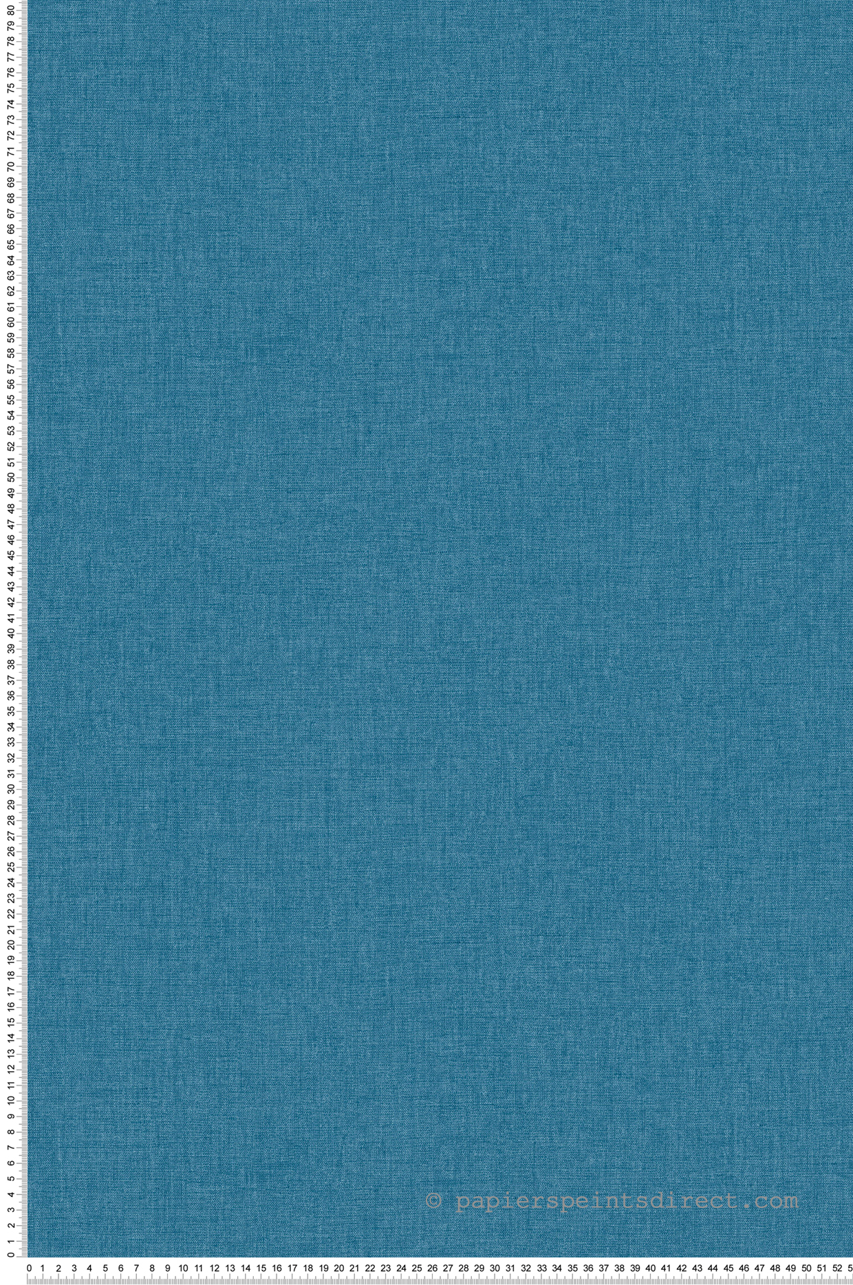 Papier peint Faux Uni Tissage bleu jean - Bohème de Casélio | Réf. BOM103226160
