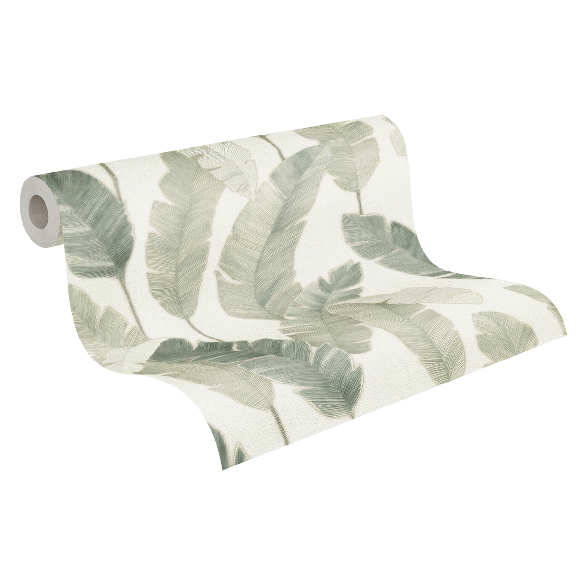 Papier peint Jungle Bananier Bali vert - Metropolitan Stories 3 d'A.S. Création AMB3 | Réf. AS-392184