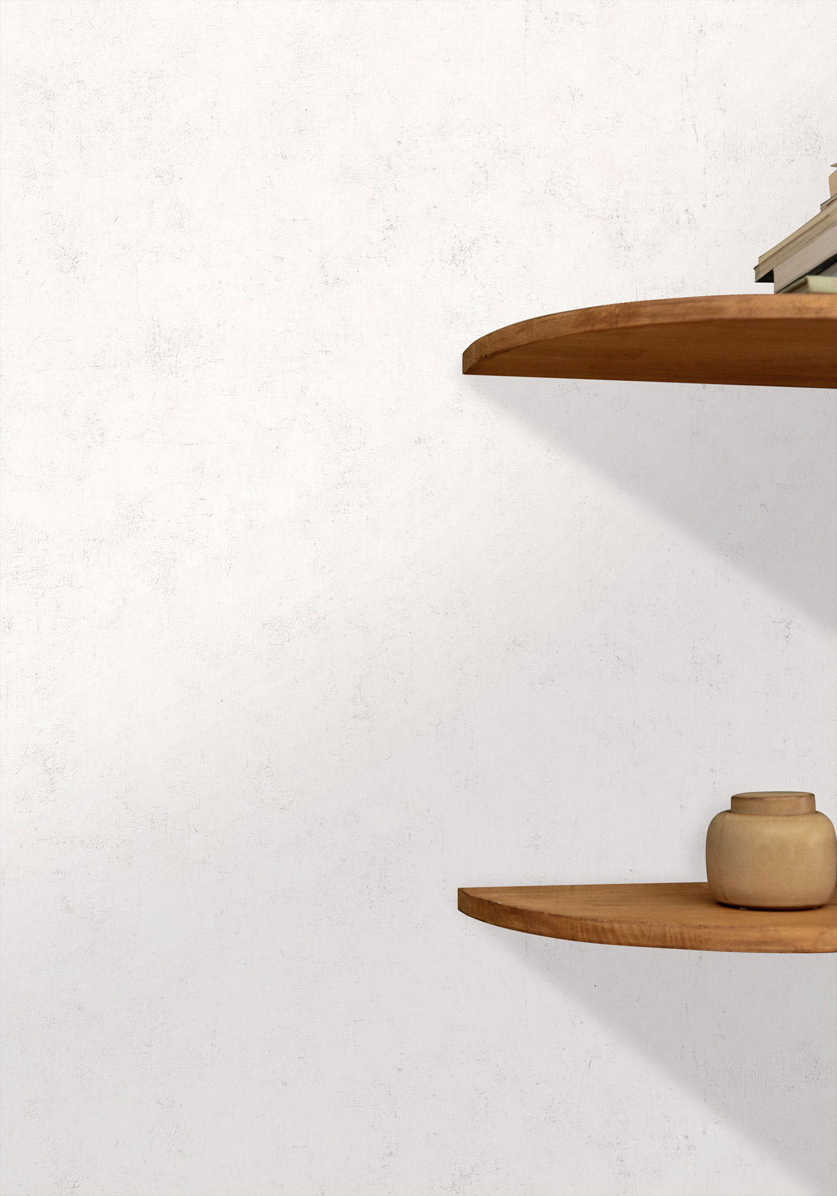 Papier peint Faux Uni Béton blanc cassé - Reliefs de AMB | Réf. RLF101480000