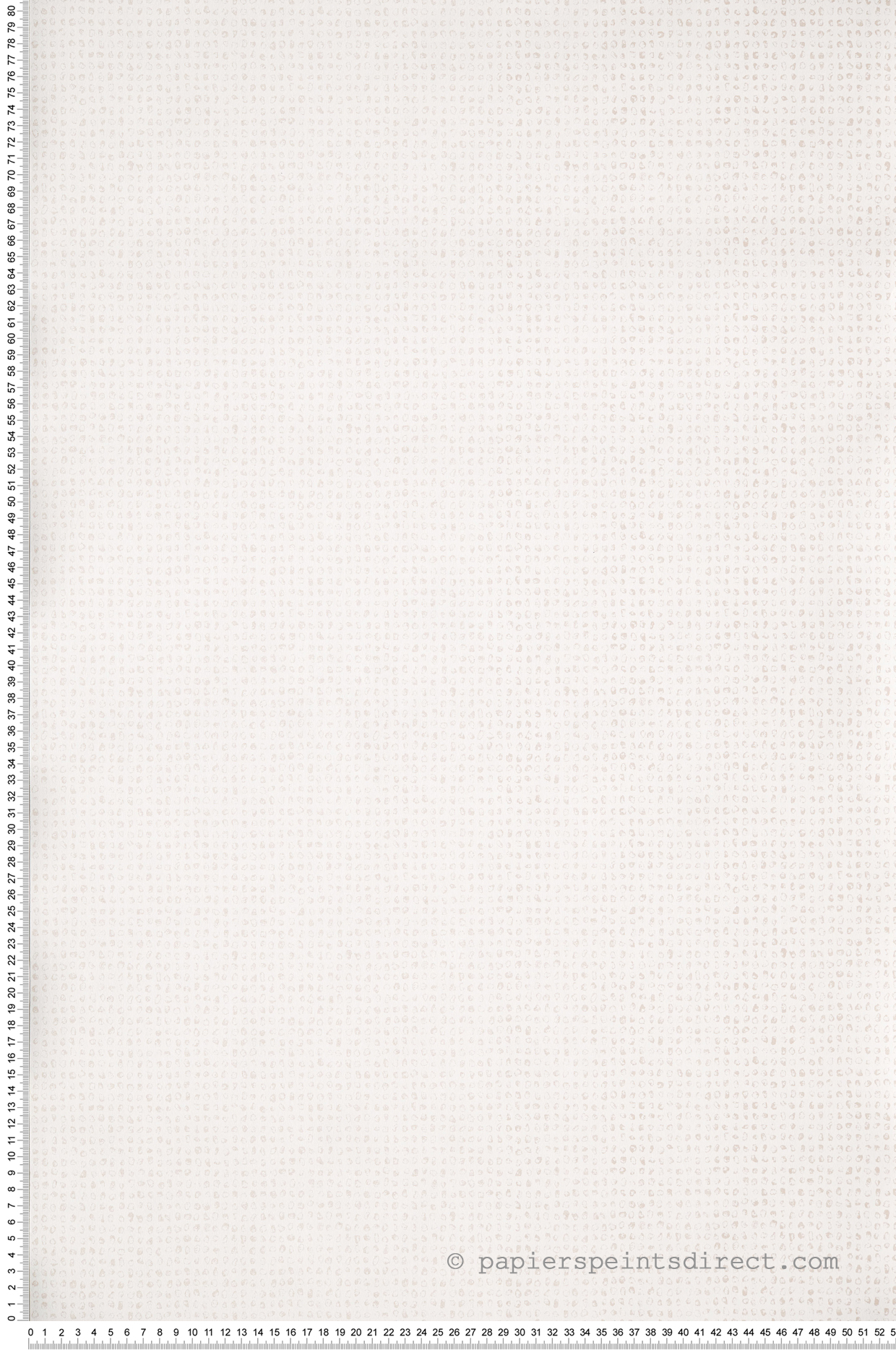 Papier peint ethnique Namadgi Blanc/Grège - Nangara de Casadéco | Réf. NANG84430104