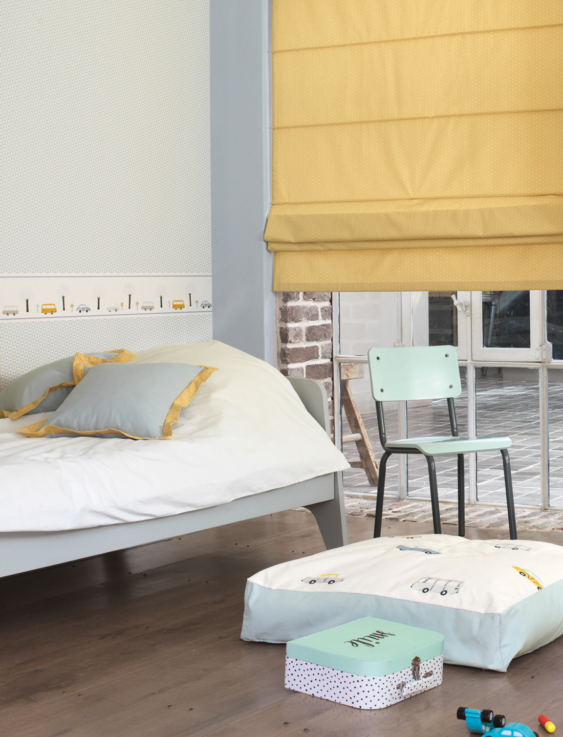 Papier peint Géométrique bleu - Happy Dreams de Casadéco AMB 2 | Réf. HPDM82786118