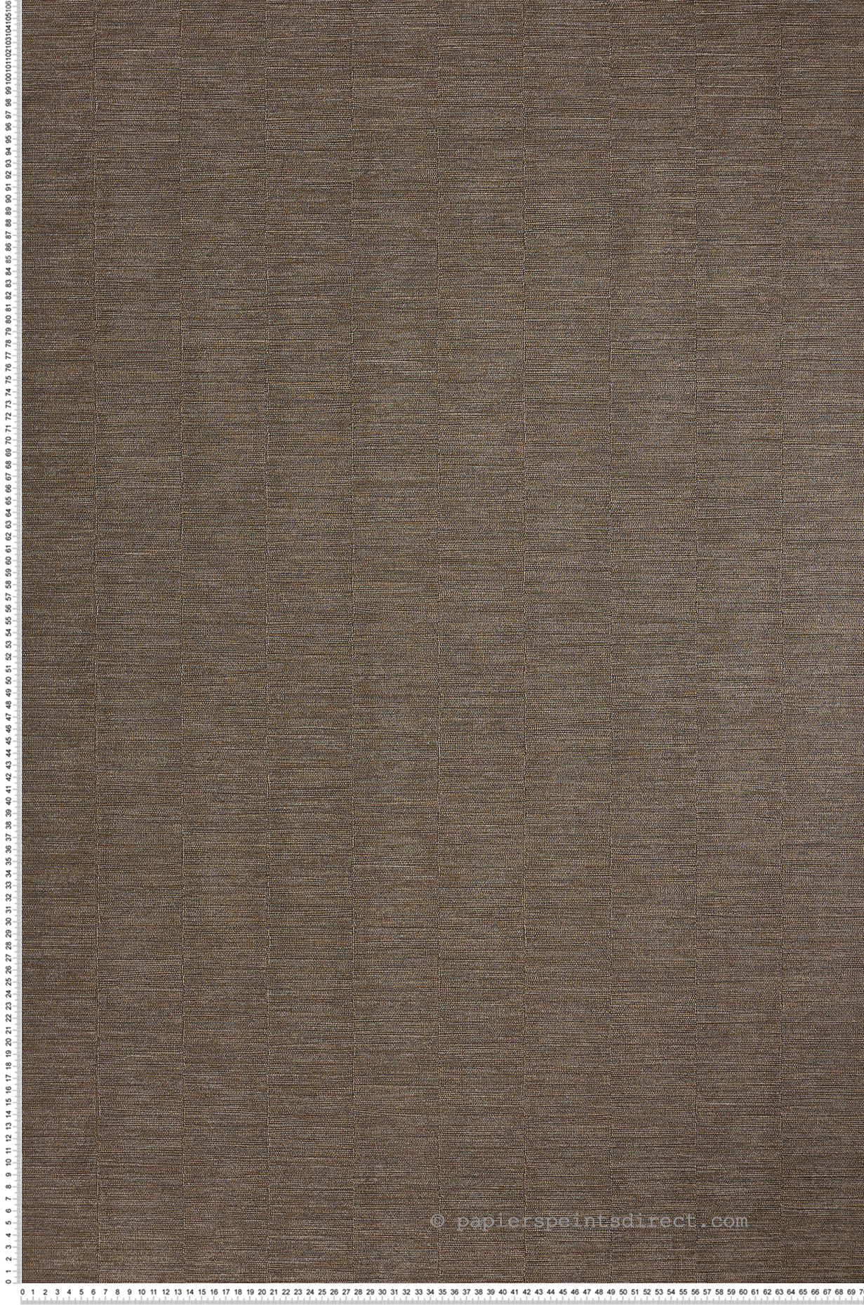 Papier peint Effet Tissu Platinum gris et doré - Alliages de Casamance | Réf. CAS-75072346