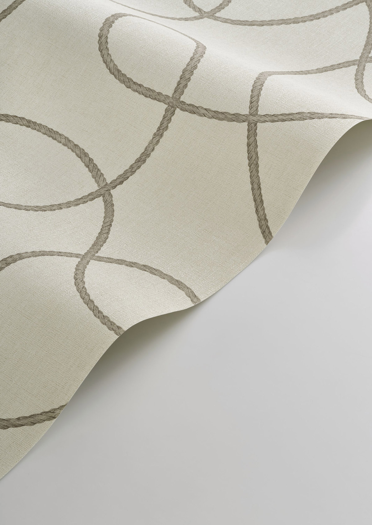 Papier peint Corde Pointe du Raz gris - Seaside de Casadéco AMB5 | Réf. SEAS201509338