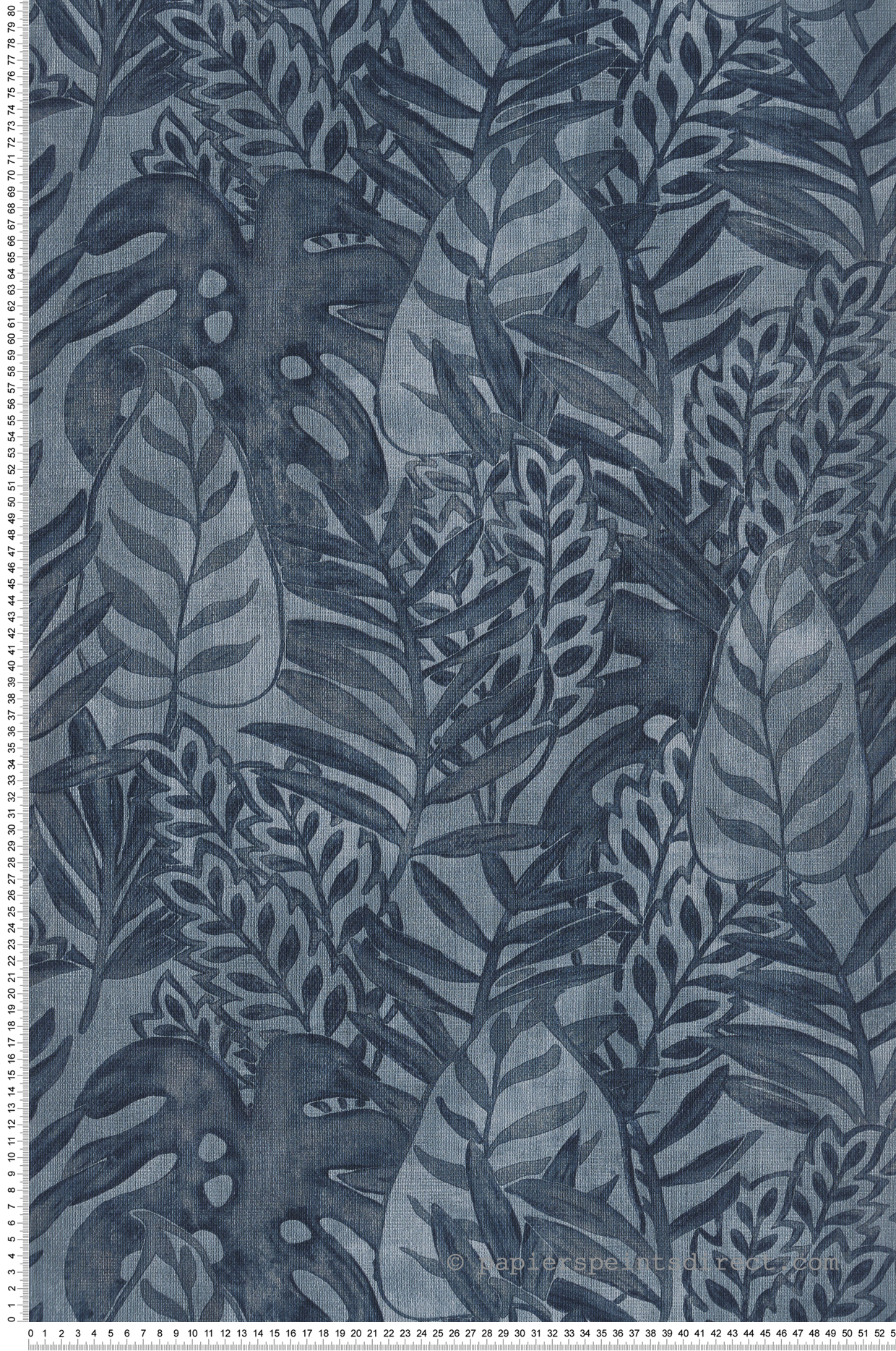 Papier peint Feuillage bleu - Maori de Montecolino | Réf. MC-TA25063