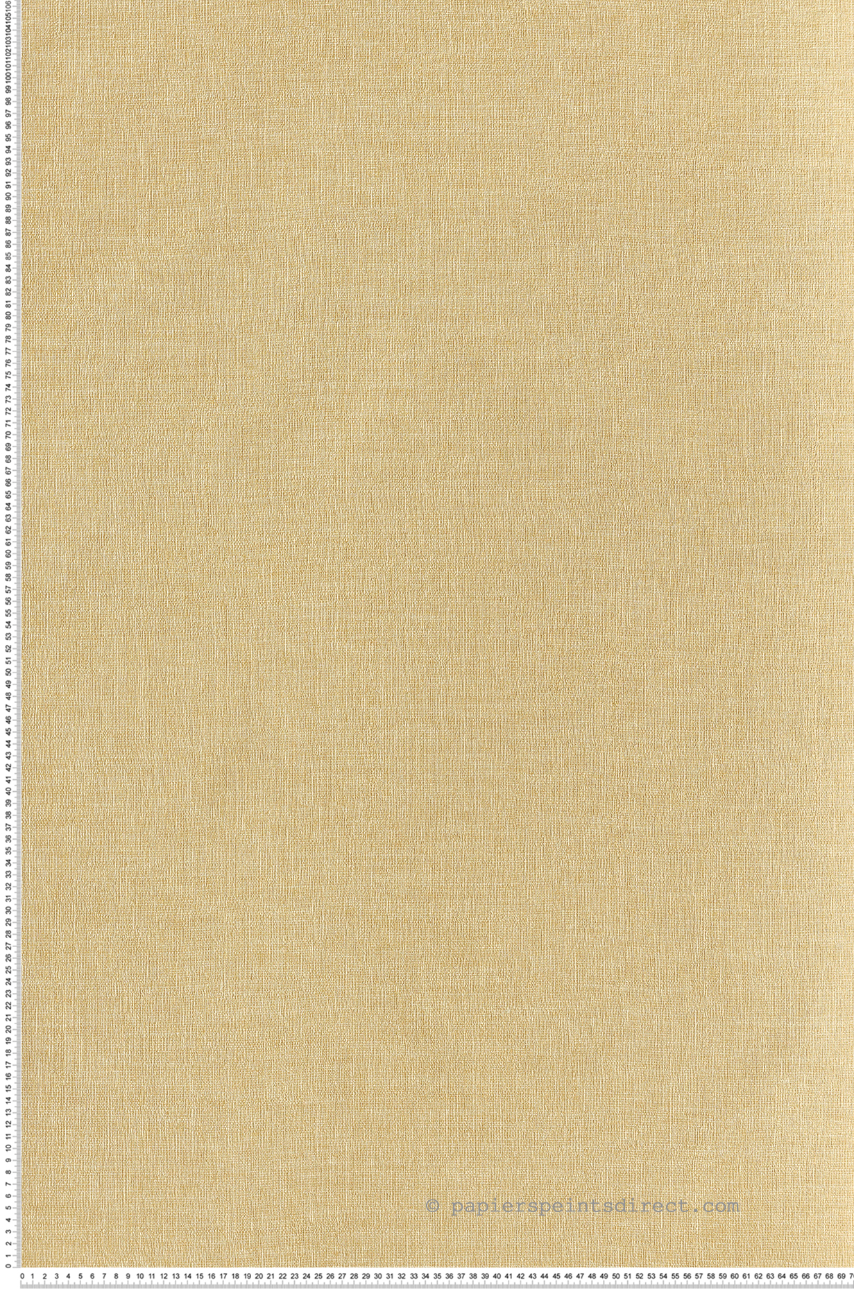 Papier peint Uni Jute Lienzo vanille - Casa Azul de Casamance | Réf. CAS-76333058