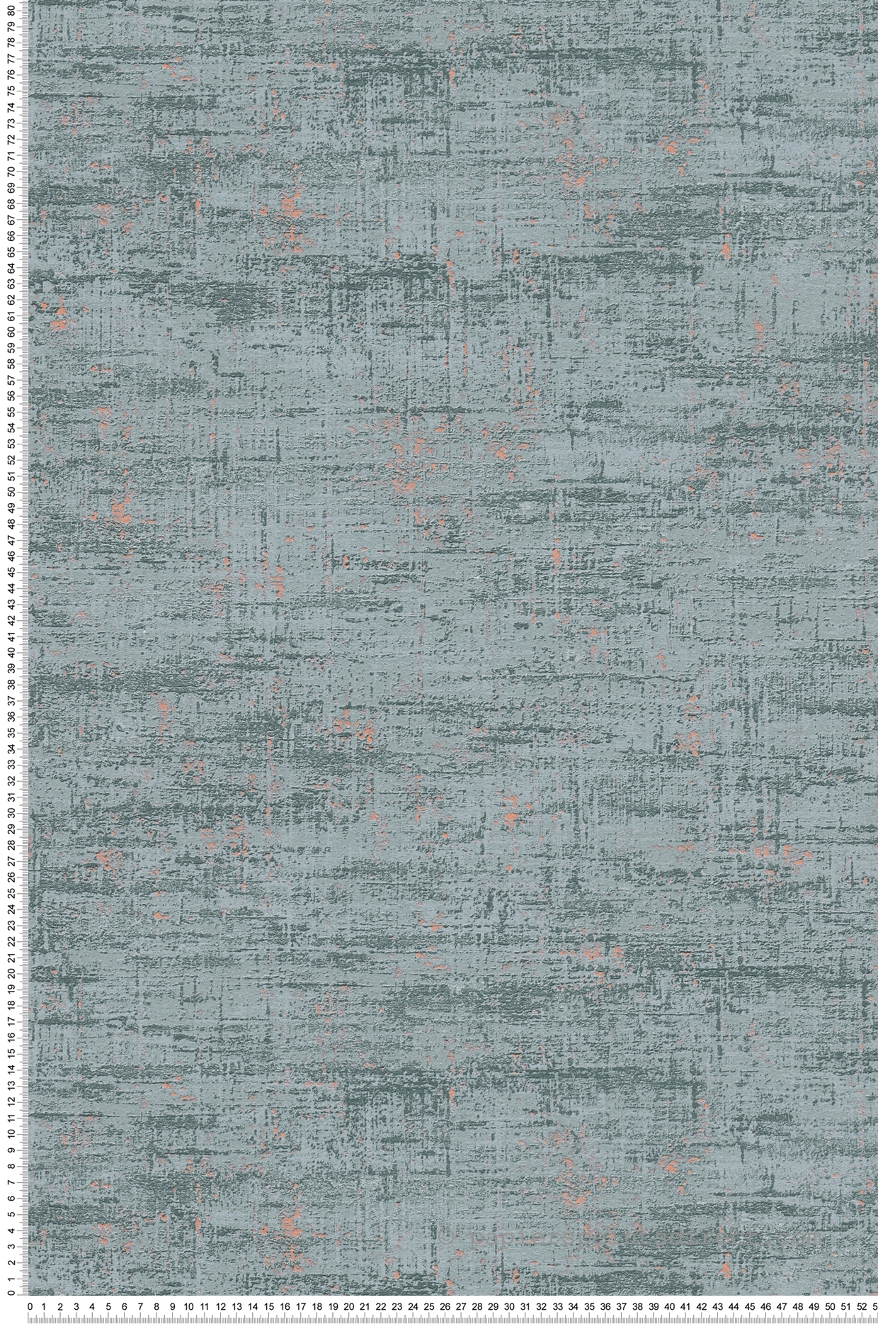 Papier peint Aspect Industriel Texturé vert de gris cuivré - Stories of Life d'A.S. Création | Réf. AS-396571