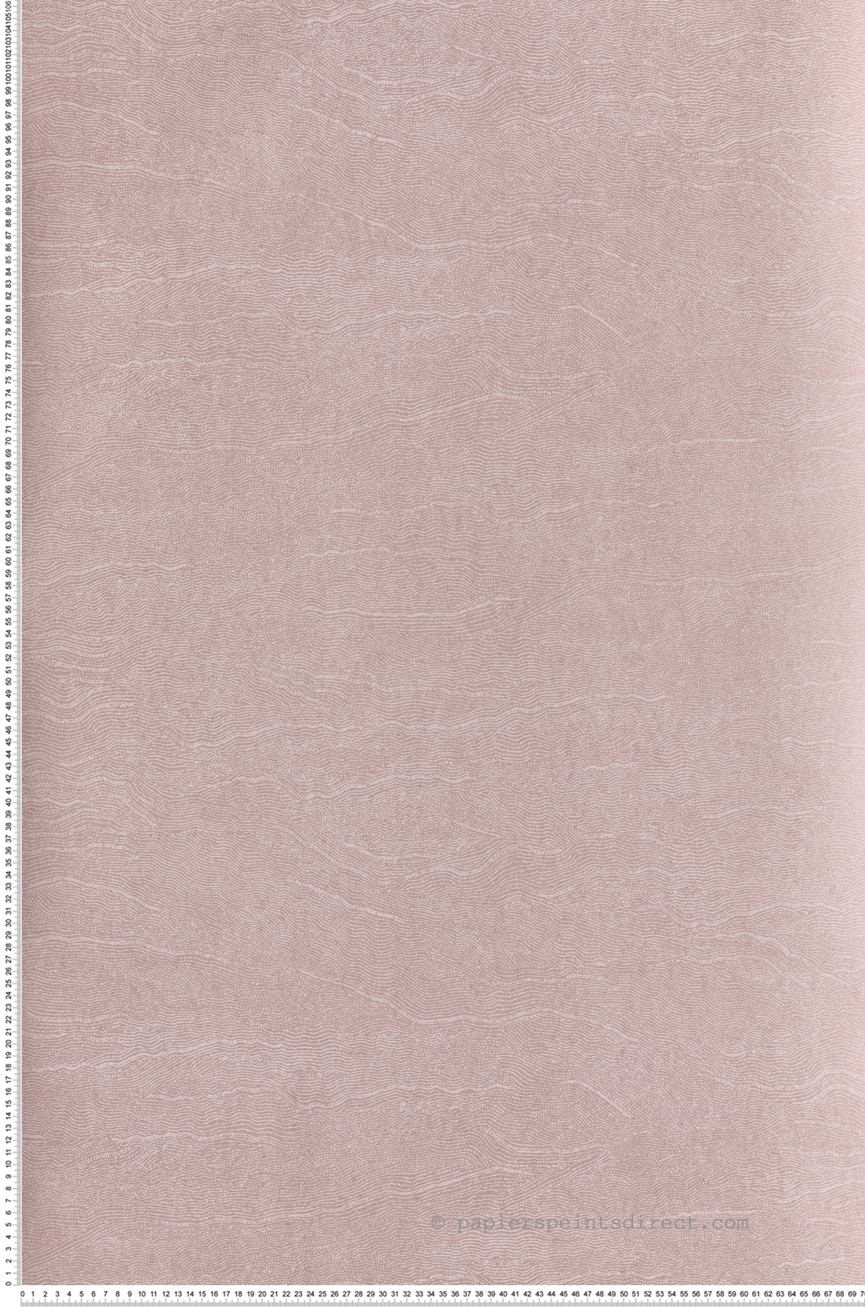 Papier peint Faux Uni Terre Miri vieux rose - Terra de Masureel | Réf. MAS-TER006
