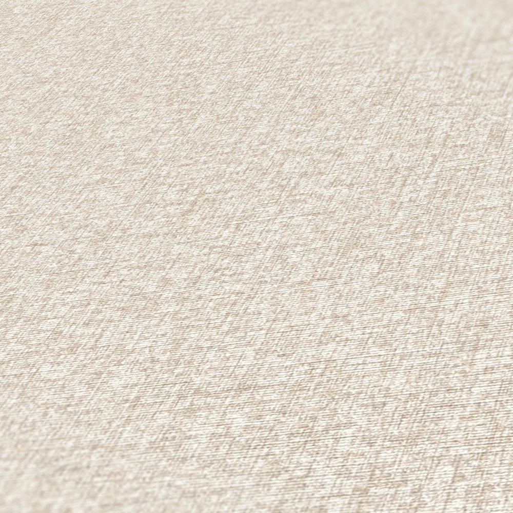 Papier peint Faux Uni Tissu Chiné lin - Famous Garden d'A.S. Création AMB4 | Réf. AS-393532