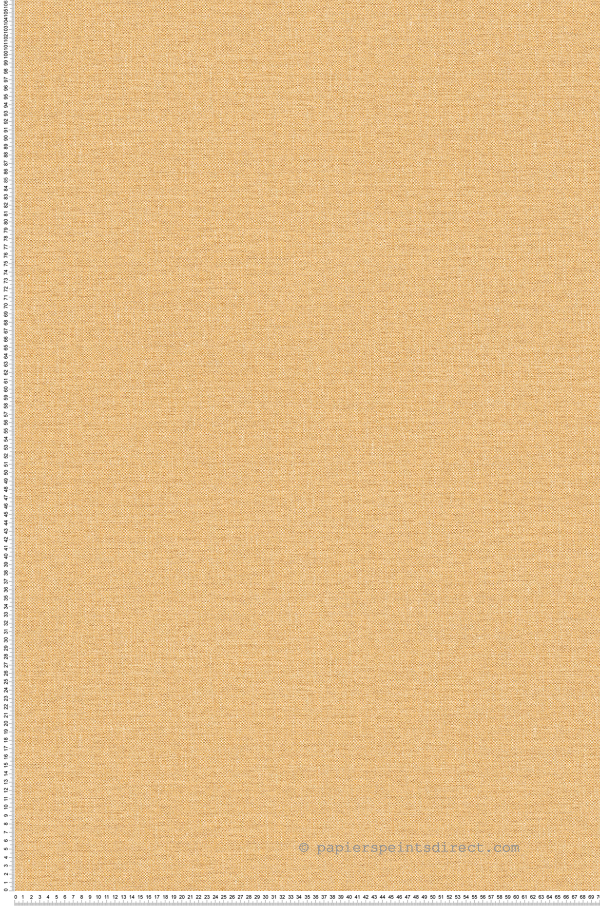 Papier peint Uni Lin Étoffe Lina vanille - Modernismo de Casamance | Réf. CAS-76852242