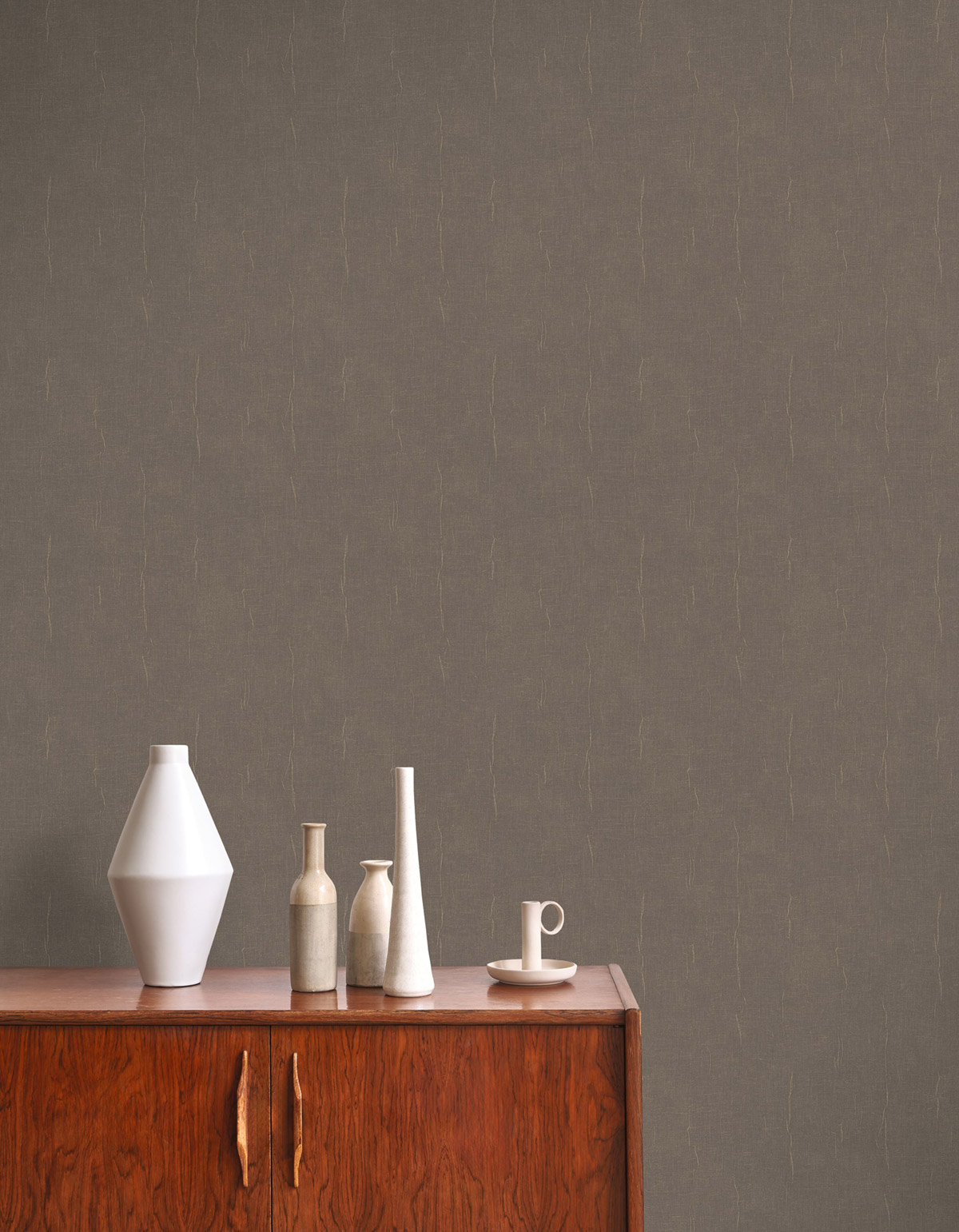 Papier peint Uni Etamine truffe cuivré - Etamine de Casadéco | Réf. ETAM200252909