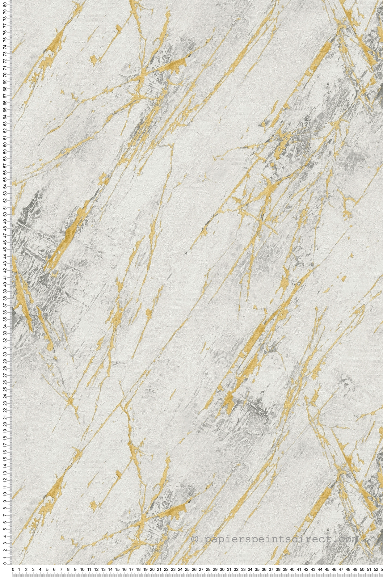 Papier peint Marbre Matière Arts gris doré - The BOS d'A.S. Création | Réf. AS-388173