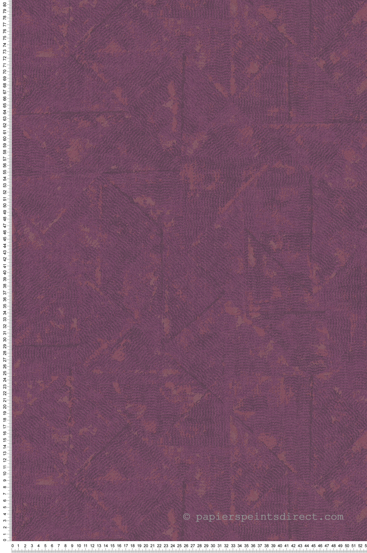 Papier peint ethnique Tribu géométrique violet - Tribeca de Montecolino | Réf. MC-36974-1