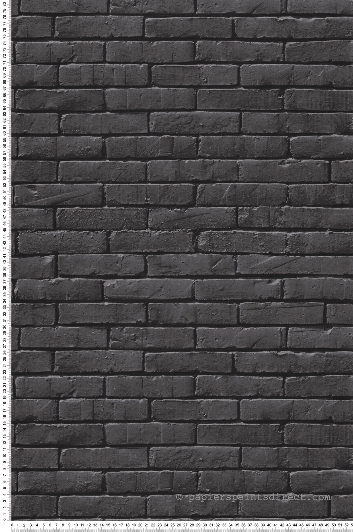 Papier peint Brique Be Free anthracite - Young & Free de Casélio | Réf. YNF103299090