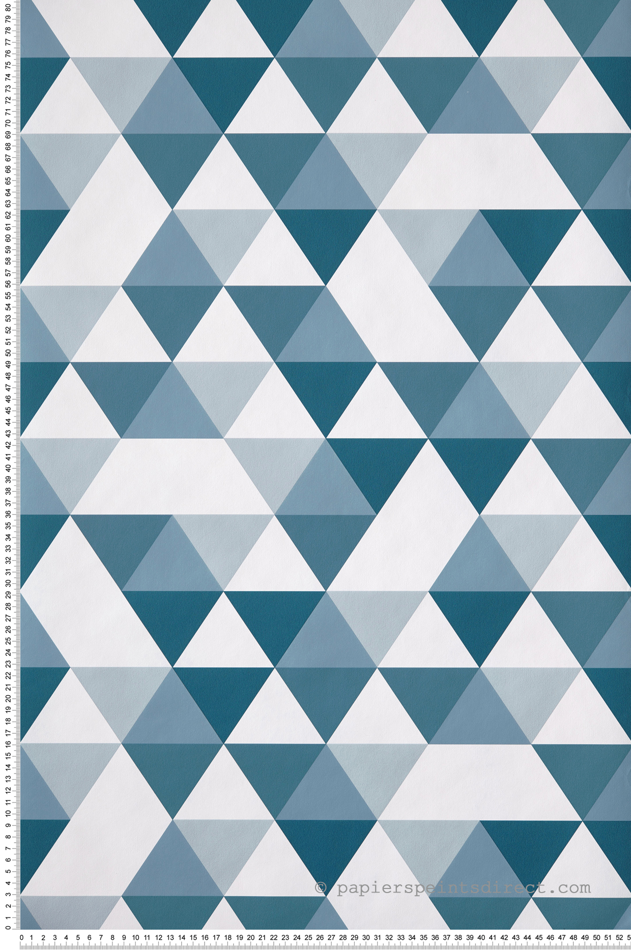 Papier peint Géométrique Triangle bleu - Our Planet de Casélio | Réf. OUP102006011