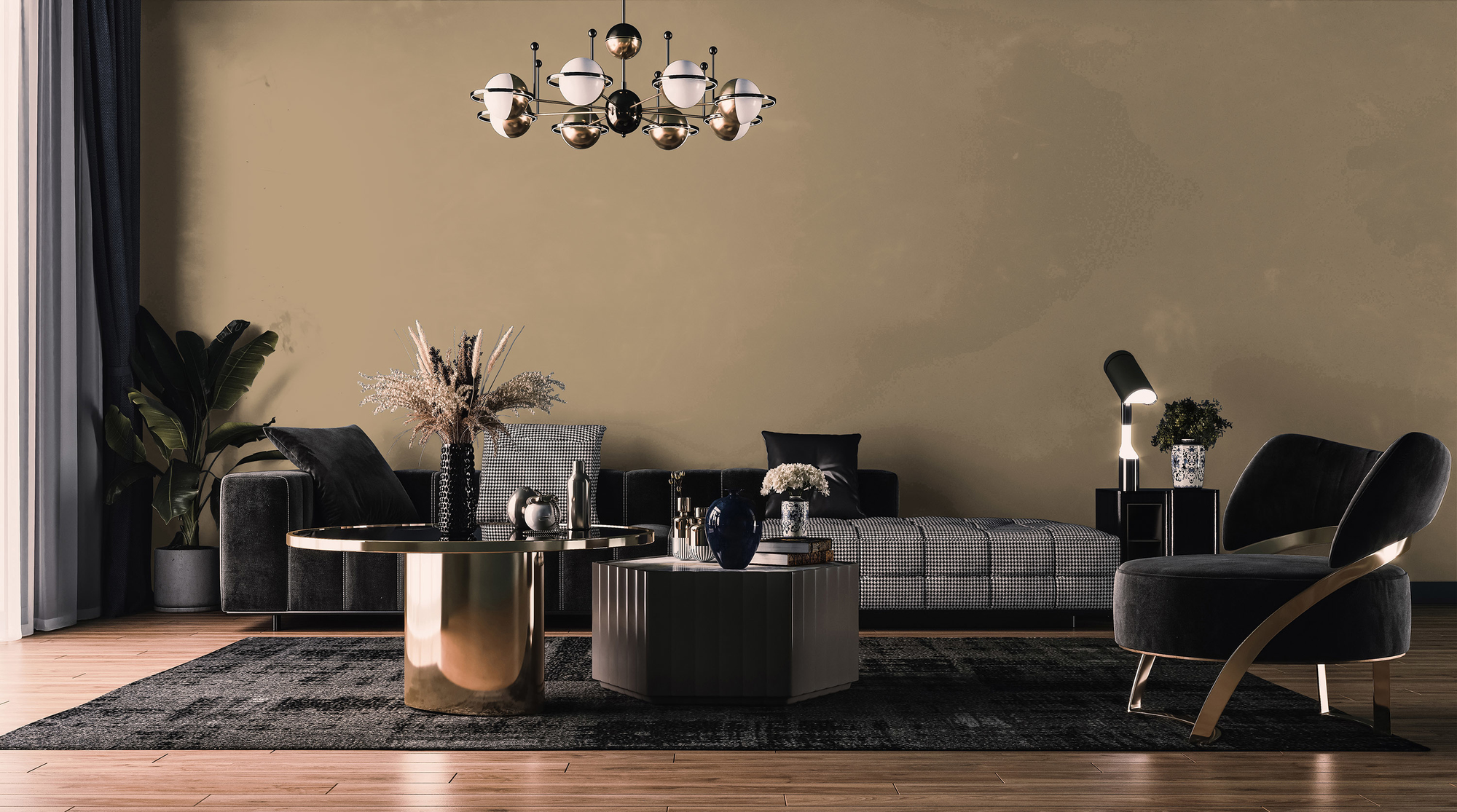 Image d'un pot de 1 litre de peinture Puro beige mellow brown - c7010