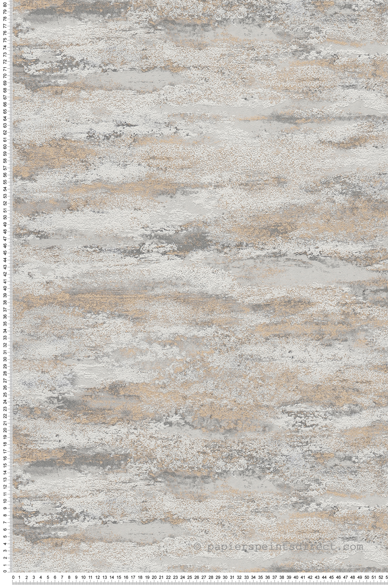 Papier peint Effet Béton Nuage gris doré - Attractive 2 d'A.S. Création AMB3 | Réf. AS-390415