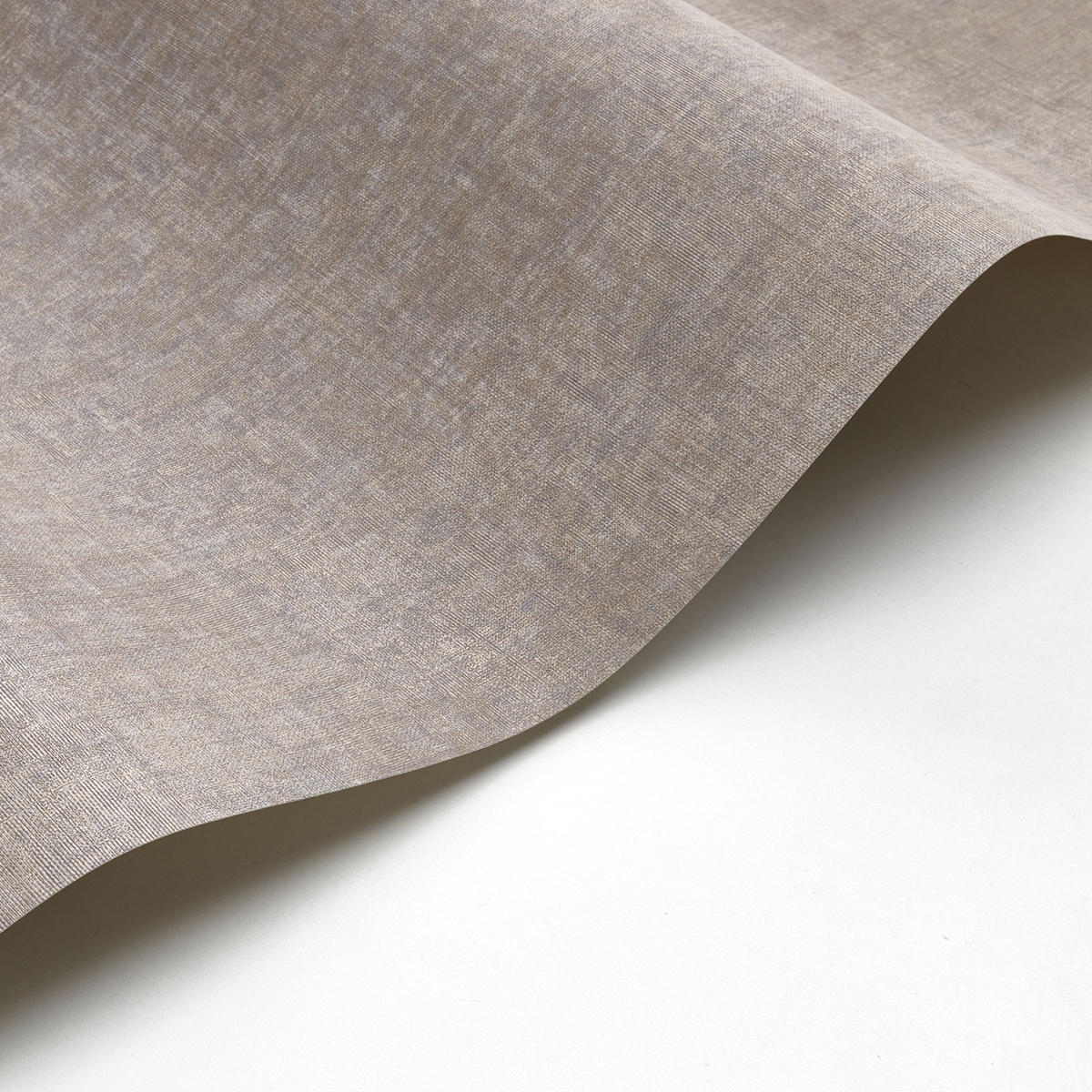 Papier peint Faux Uni Sloane Square gris souris et doré - Vienne de Casadéco | Réf. VIEN81922449