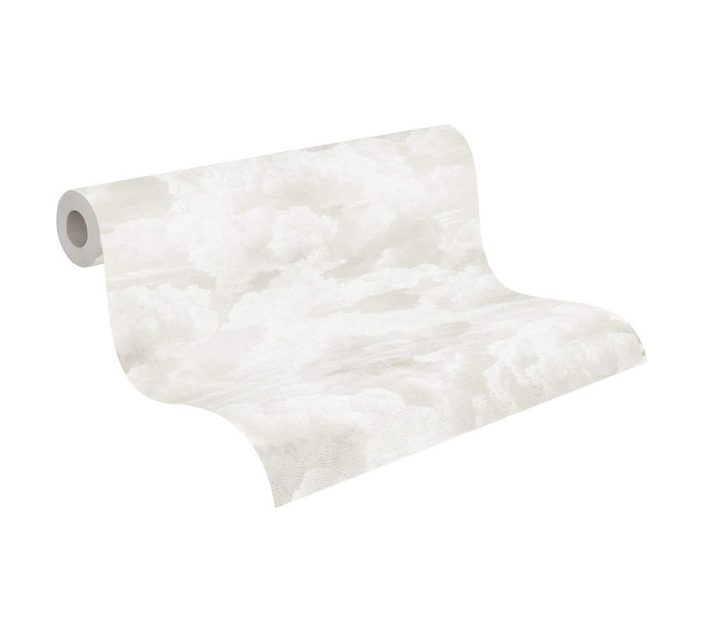 Papier peint Ciel Nuages écru gris - Metropolis Michalsky 6 de Livingwalls ROLL | Réf. AS-399852