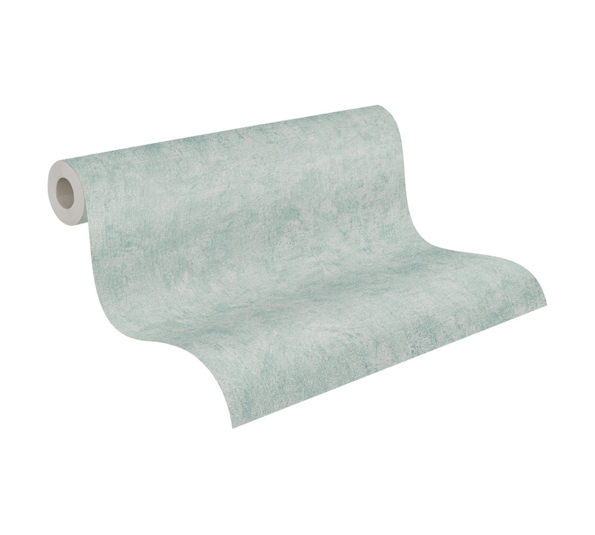 Papier peint Faux uni Texturé vert menthe - History of Art 2 d'AS Création | Réf. AS-790517