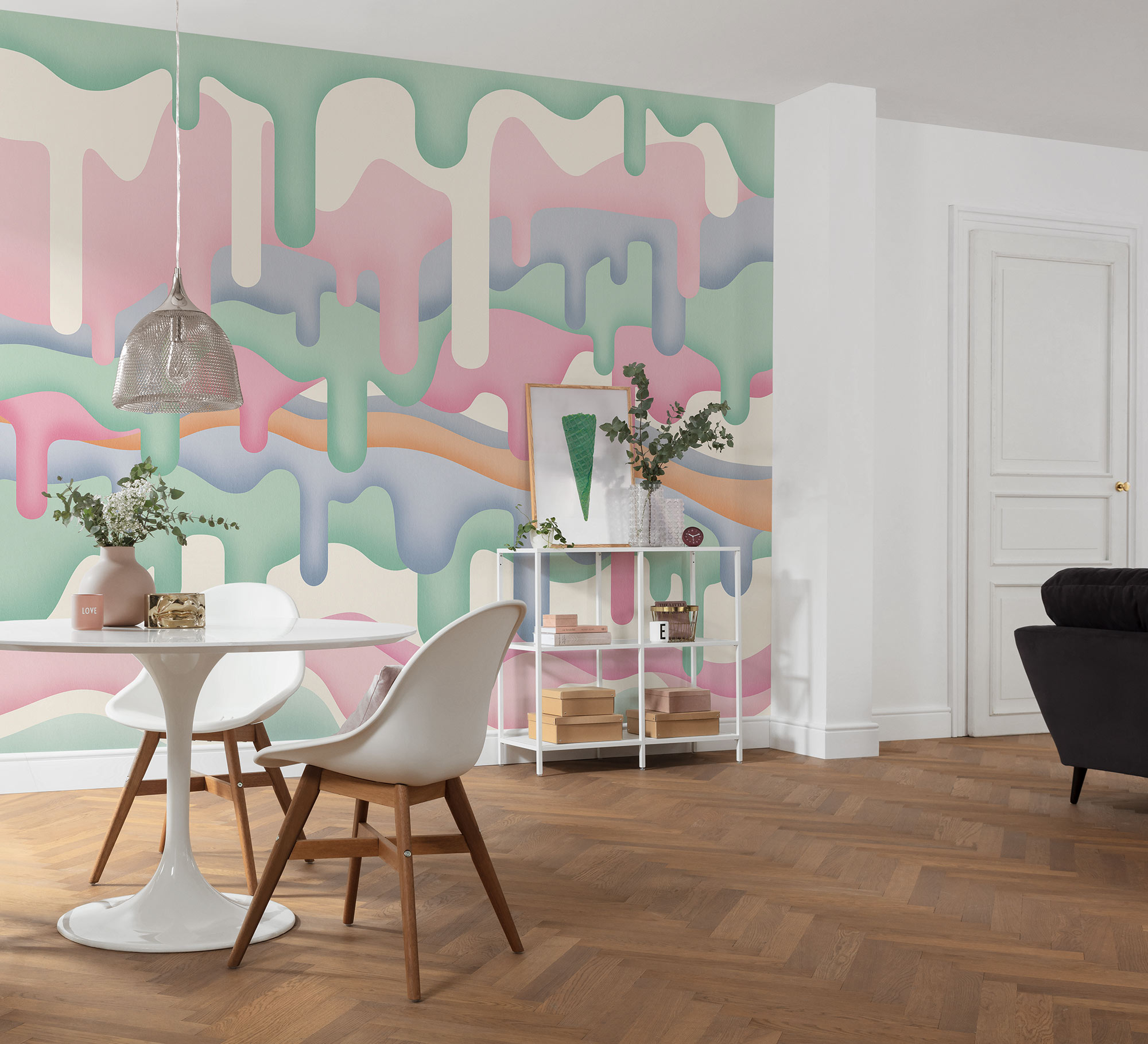 Papier peint panoramique Glace Melt - Papier peint Komar Flair