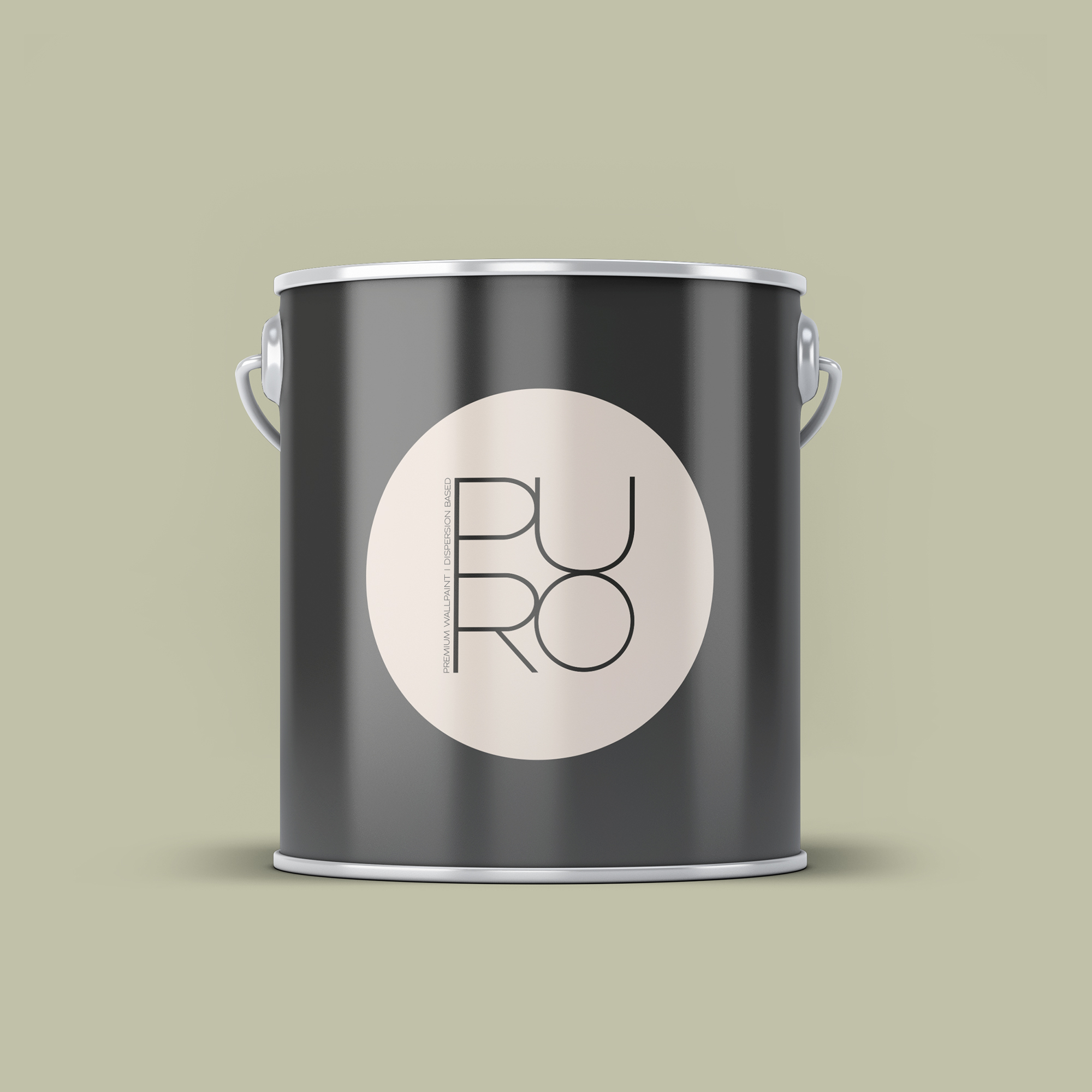 Image d'un pot de 2,5 litres de peinture Puro vert gentle lime  - c6007