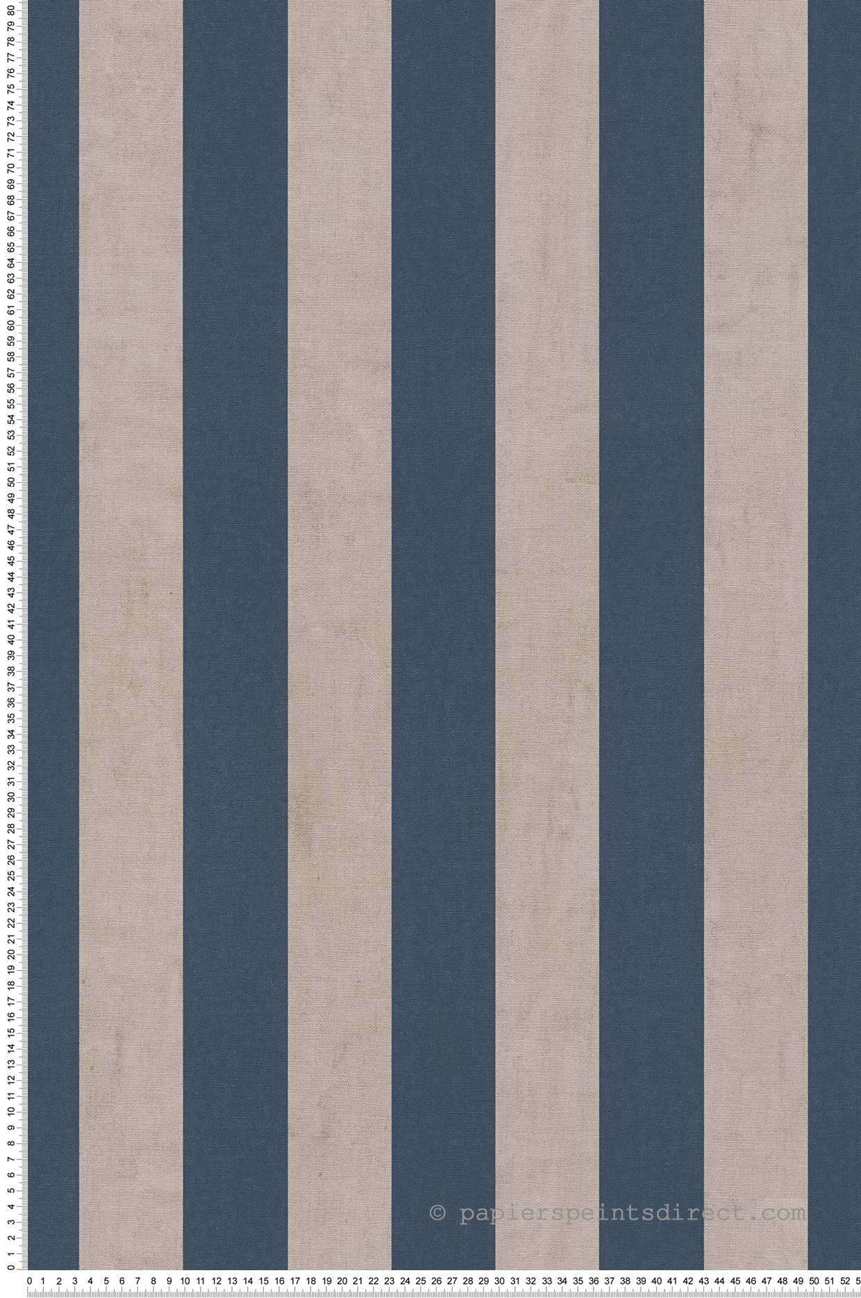 Papier peint Rayures Vintage bleu marine gris - Anna D'Andrea d'A.S. Création | Réf. AS-782265