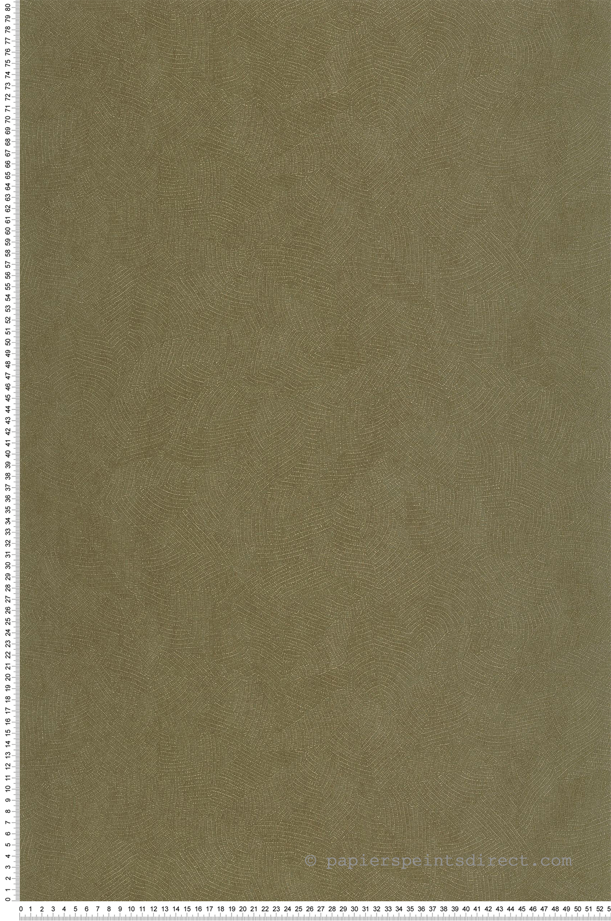 Papier peint Matière Feuille Masaya vert olive doré - Riverside 4 de Casadéco | Réf. RIVI86427712