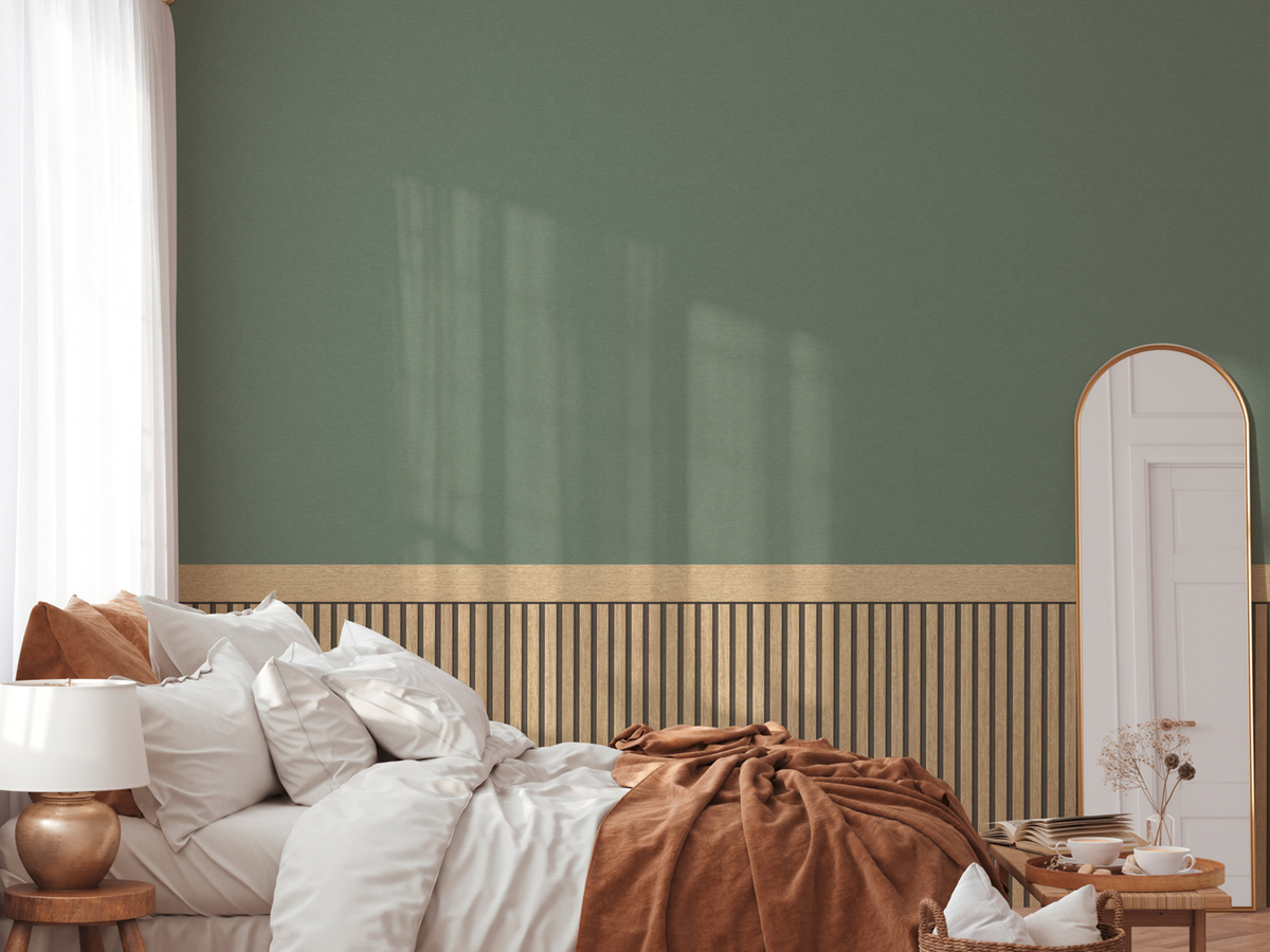 Papier peint Soubassement Tasseau Bois chêne clair - Wallpanel d'A.S. Création AMB2 | Réf. AS-397441