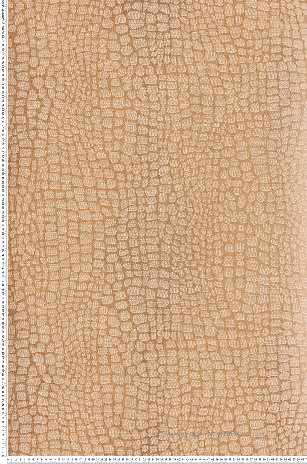 Papier peint Animalier Panthera beige caramel irisé - Amazone de Masureel | Réf. MAS-ZON304
