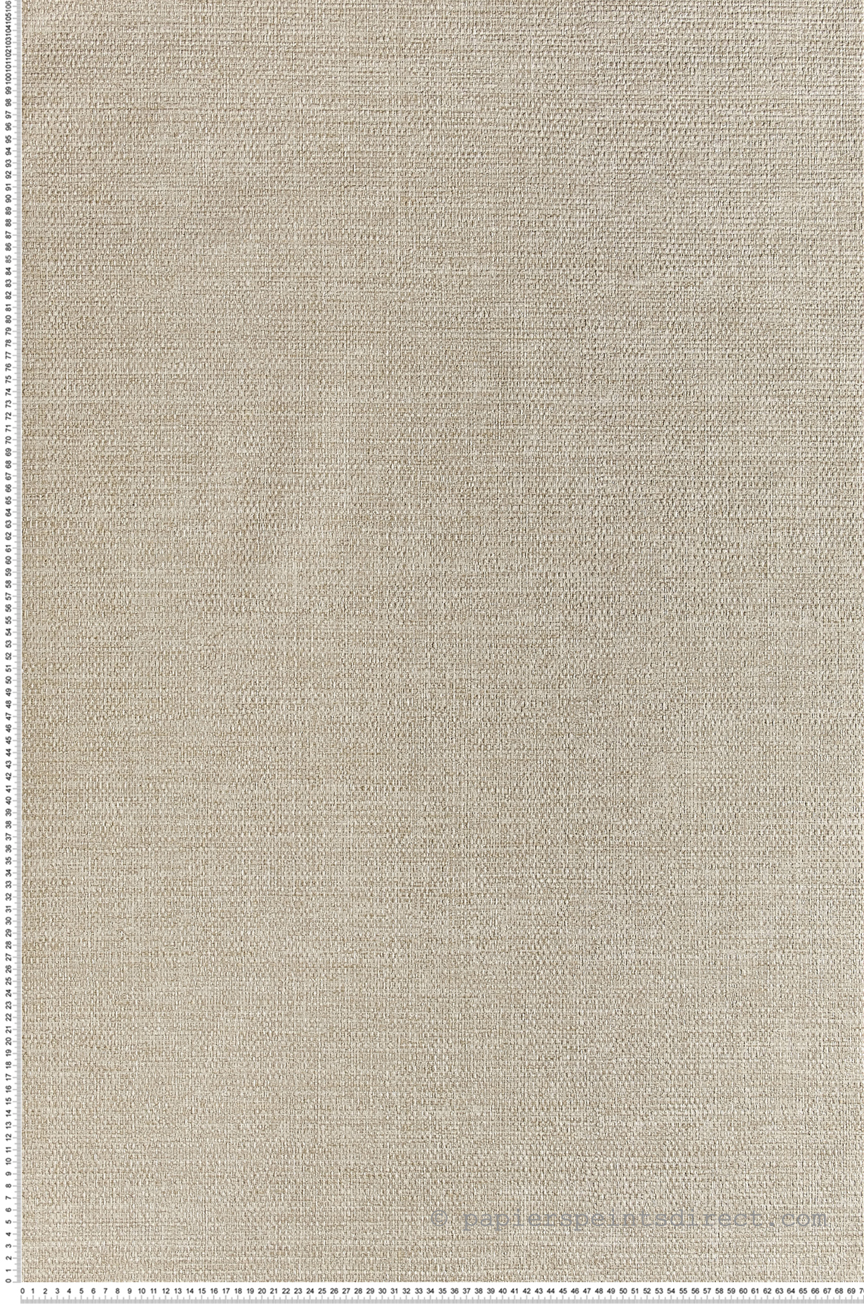 Papier peint Faux-uni Carioca Vanille - Rio Madeira de Casamance | Réf. CAS-74250304