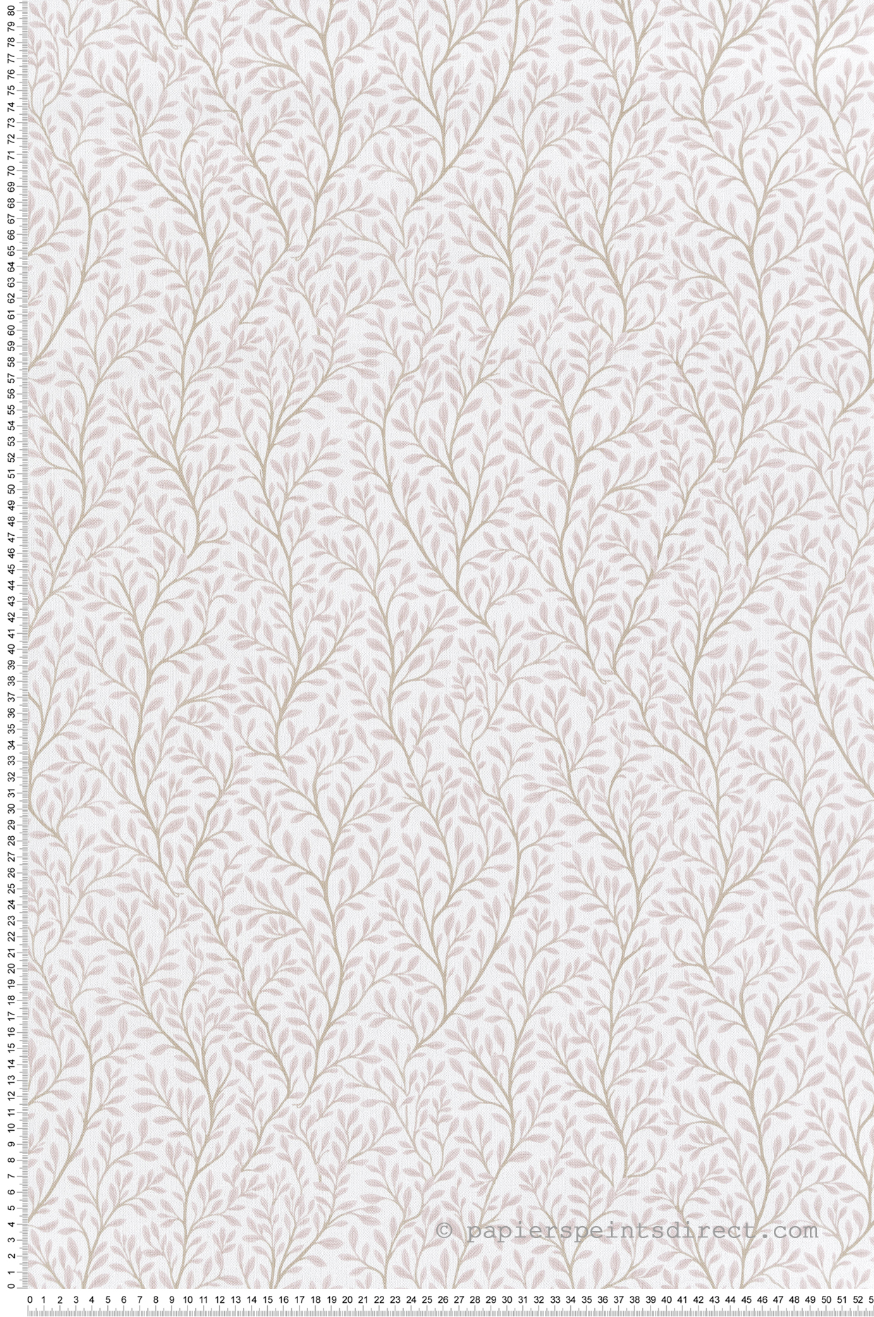 Papier peint Végétal Romance rose - Garden Party 2 de Montecolino | Réf. MC-8364